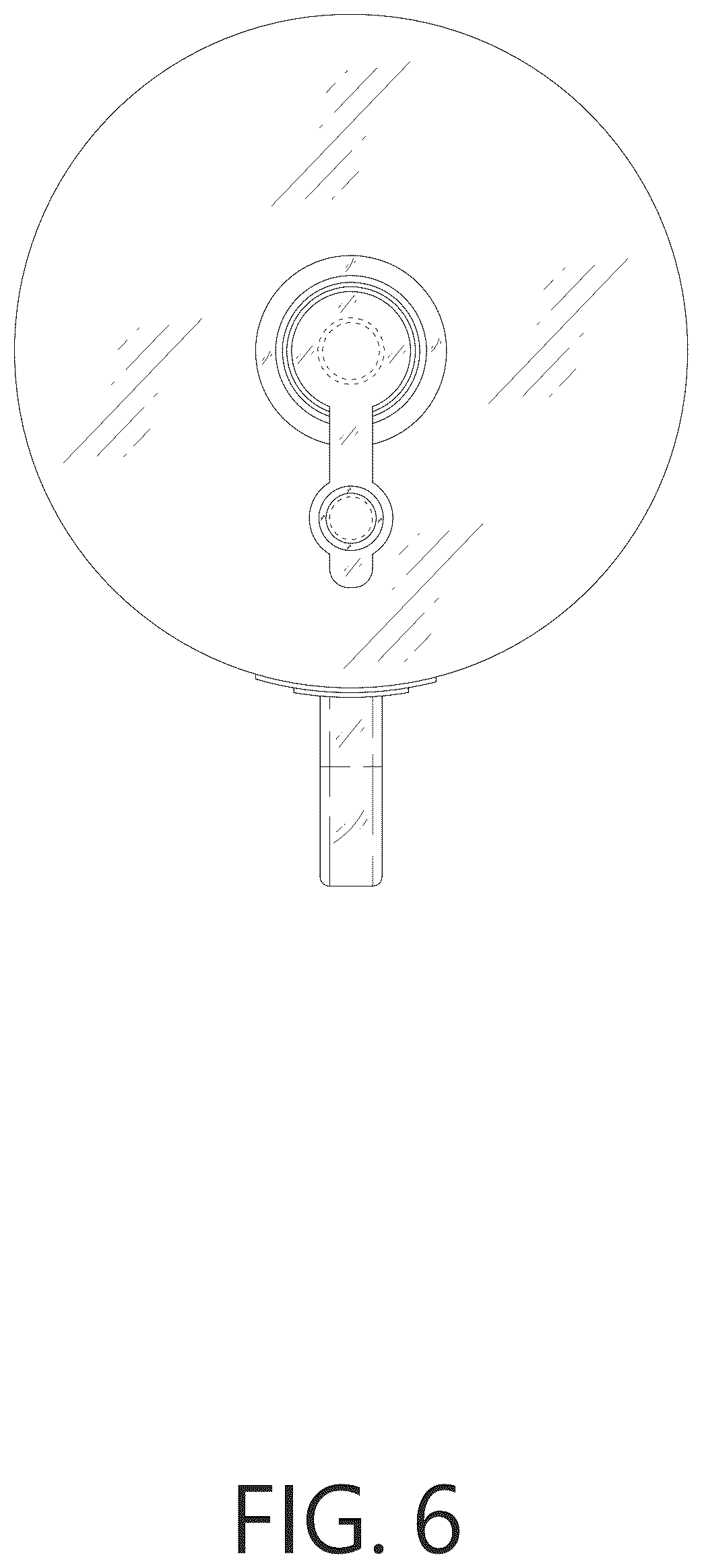 Patent USD1044976 Figure 6 – Water dumbbell