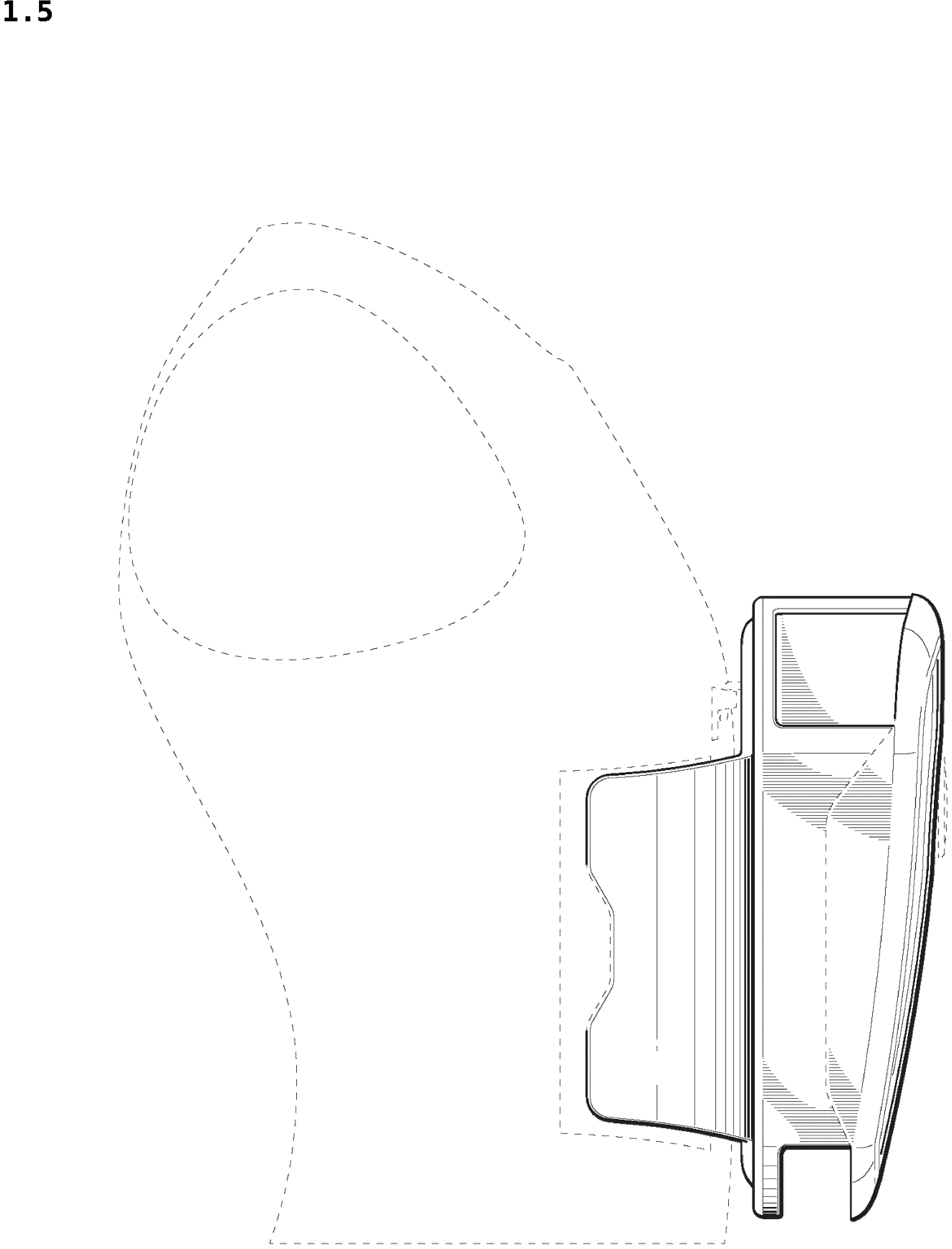 Patent USD1044977 Figure 5 – Exercising apparatus