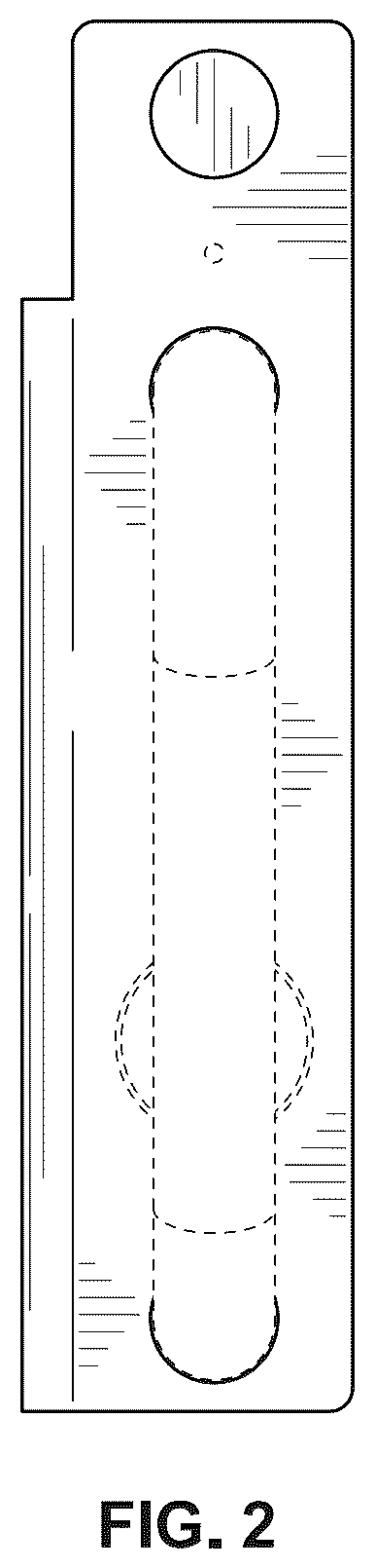Patent USD1044981 Figure 2 – Handle bracket