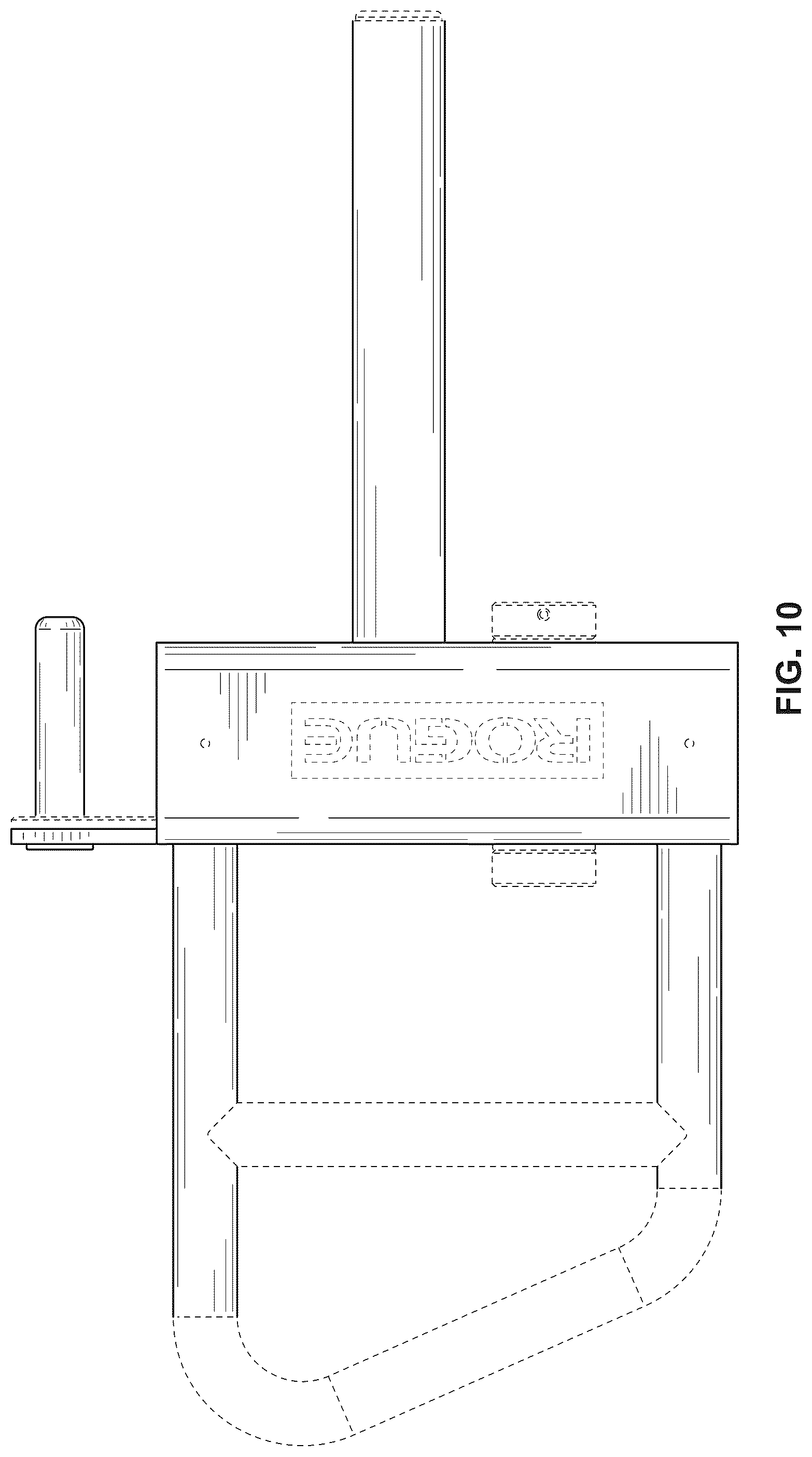 Patent USD1044981 Figure 9 – Handle bracket