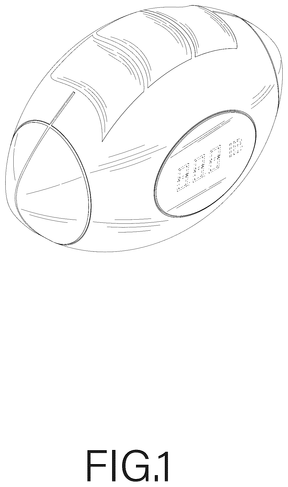 Patent USD1044982 Figure 1 – Digital ball