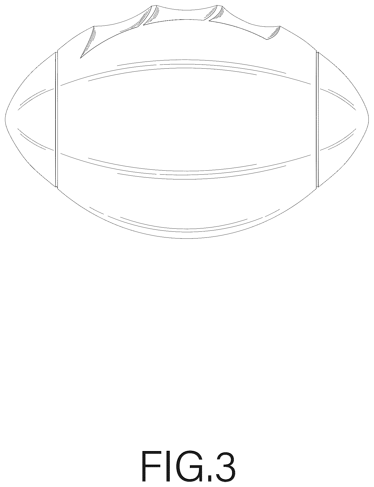 Patent USD1044982 Figure 3 – Digital ball