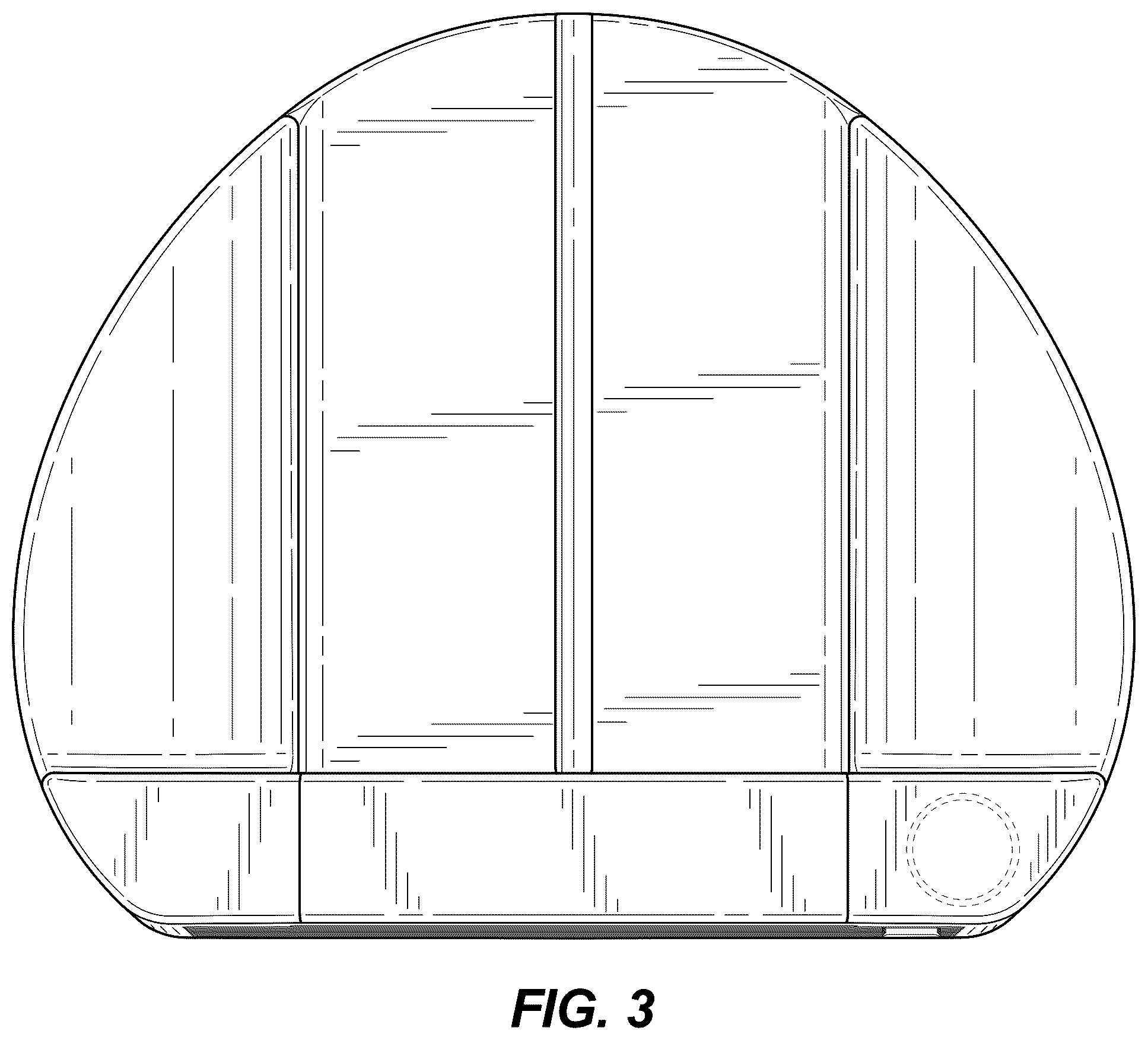 Patent USD1044983 Figure 3 – Golf club head