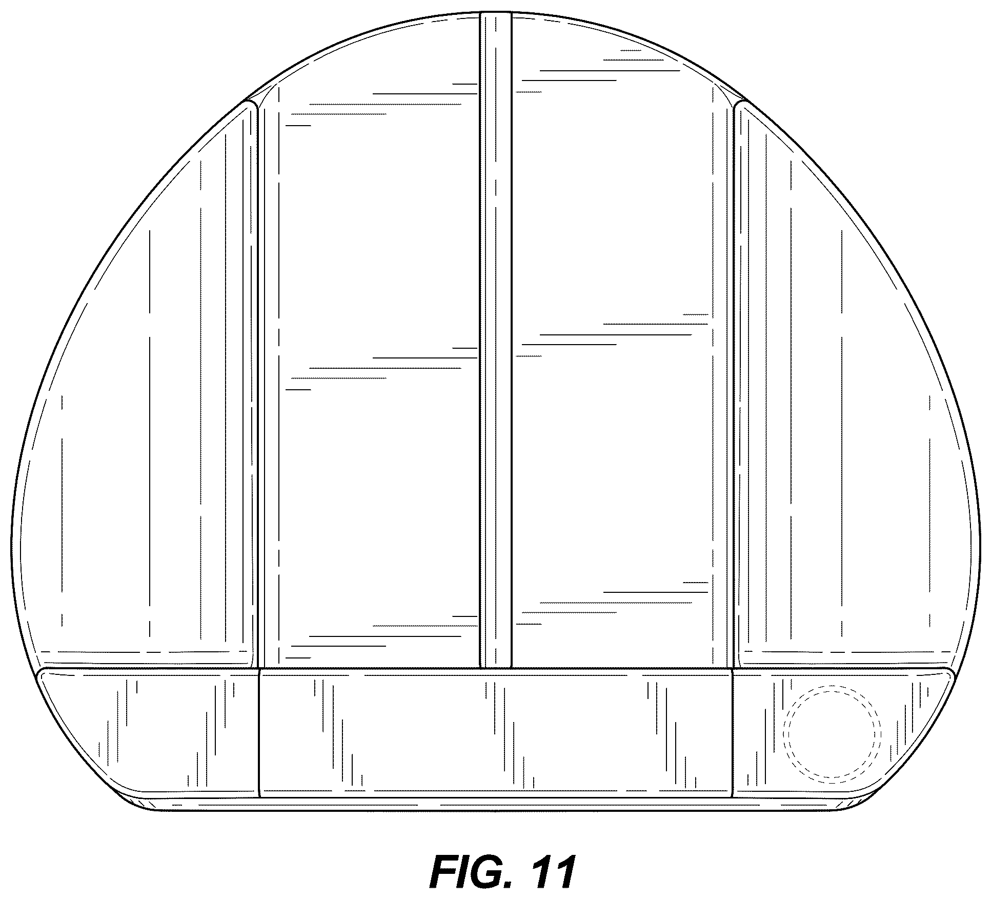 Patent USD1044983 Figure 9 – Golf club head