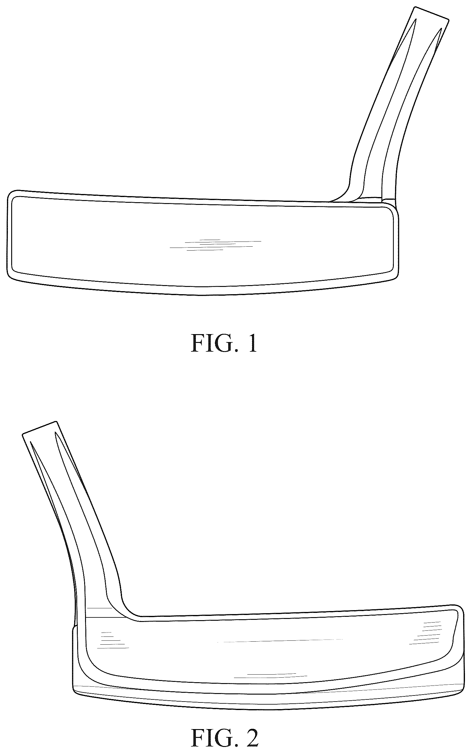 Patent USD1044984 Figure 1 – Putter head