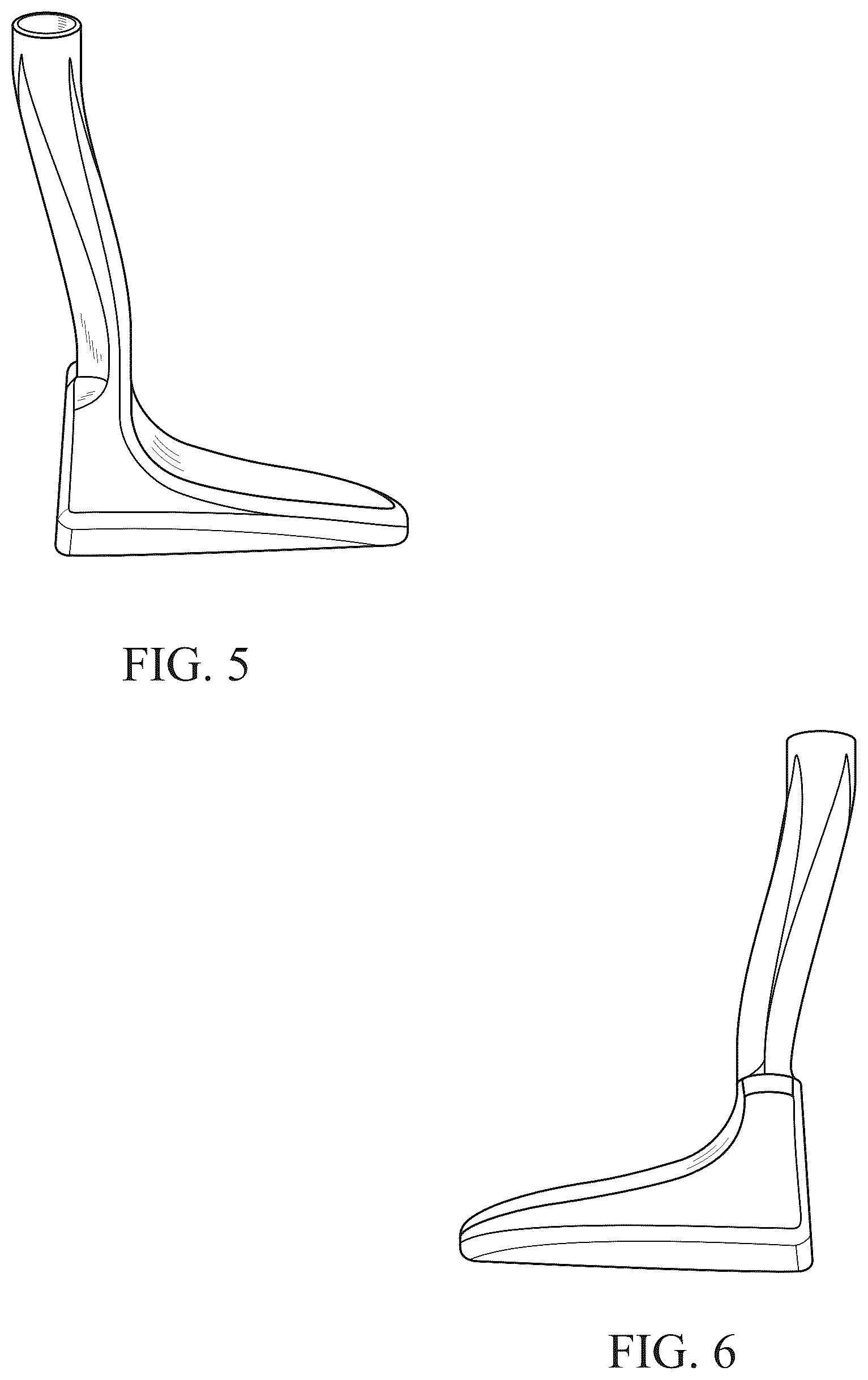 Patent USD1044984 Figure 3 – Putter head