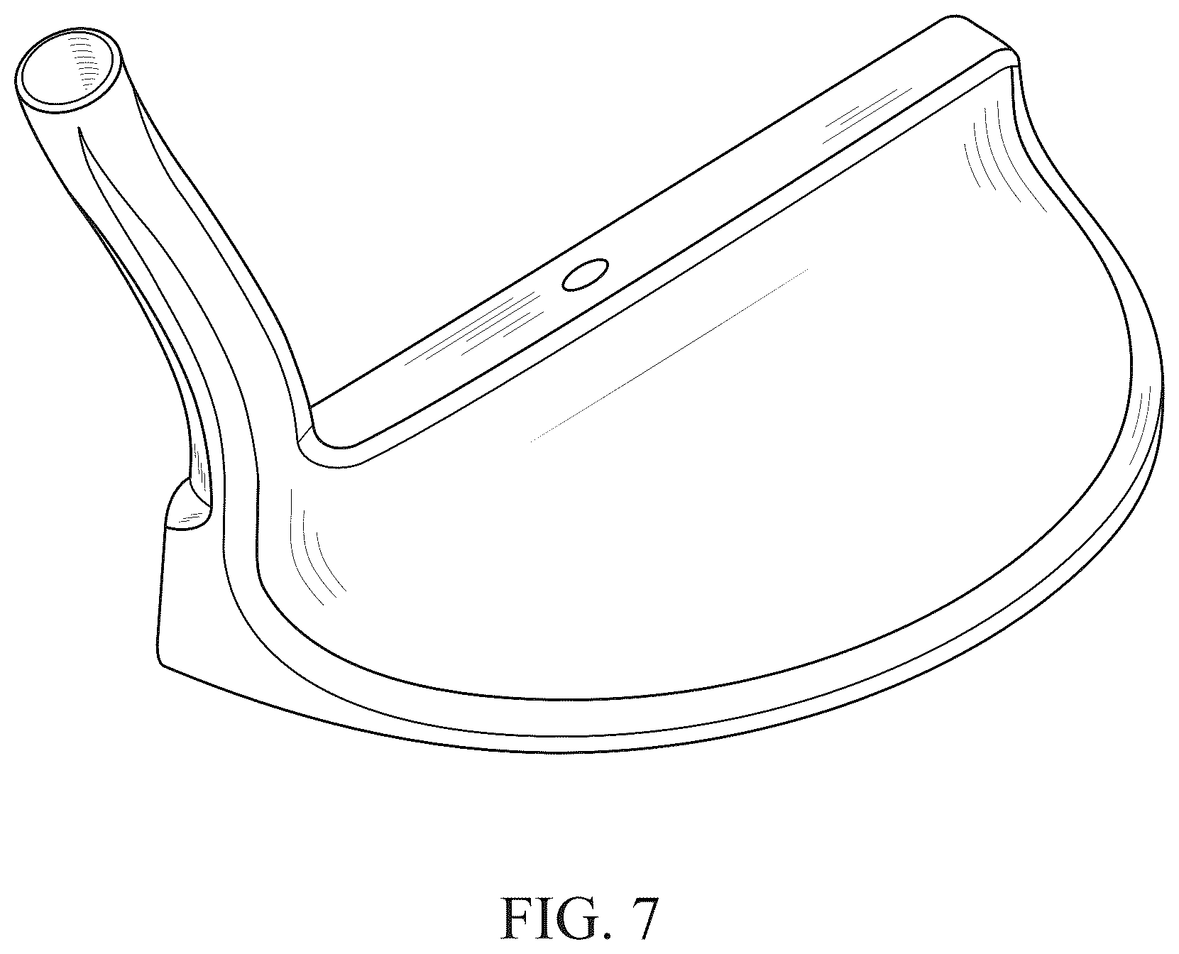 Patent USD1044984 Figure 4 – Putter head