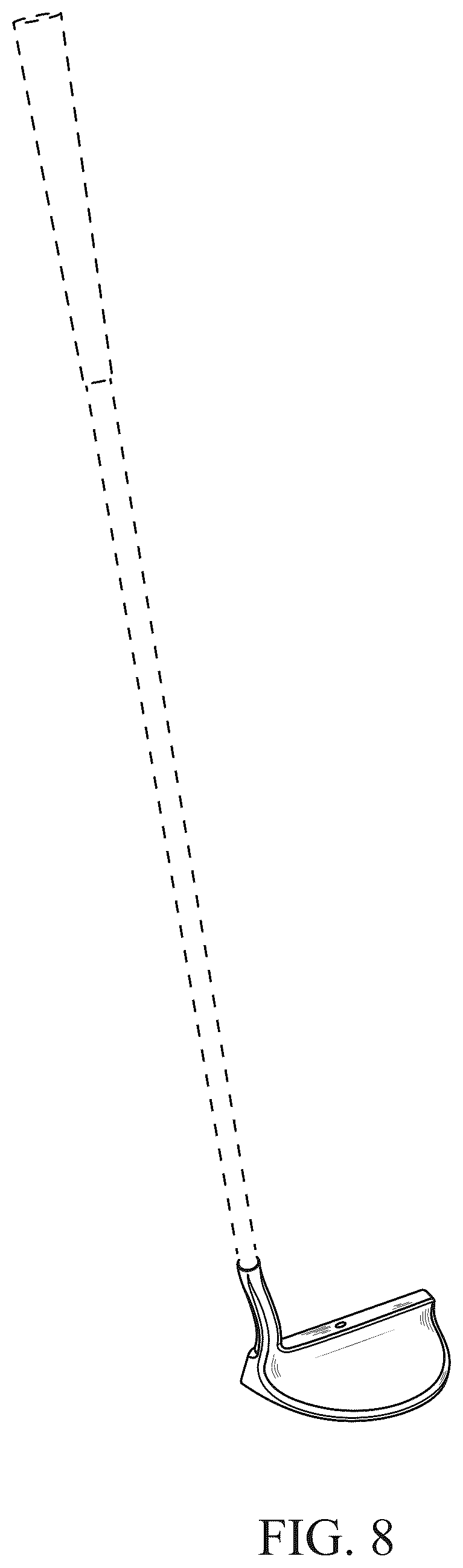 Patent USD1044984 Figure 5 – Putter head