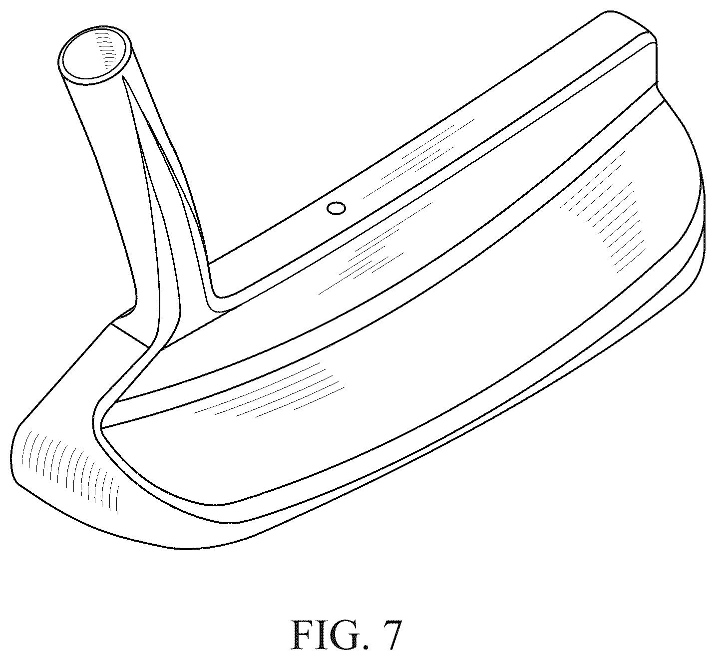 Patent USD1044985 Figure 4 – Putter head