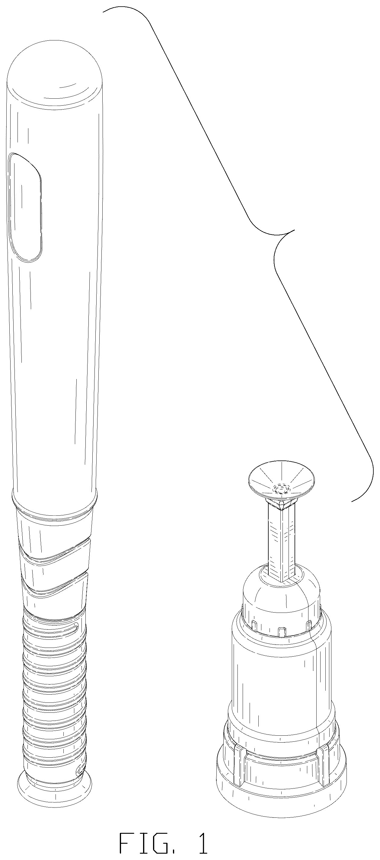 Patent USD1044987 — Baseball toy set — Figure 1