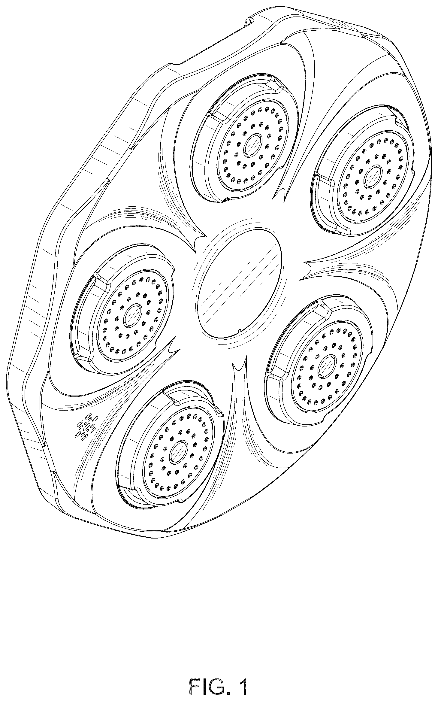 Patent USD1044989 Figure 1 – Musical boxing target