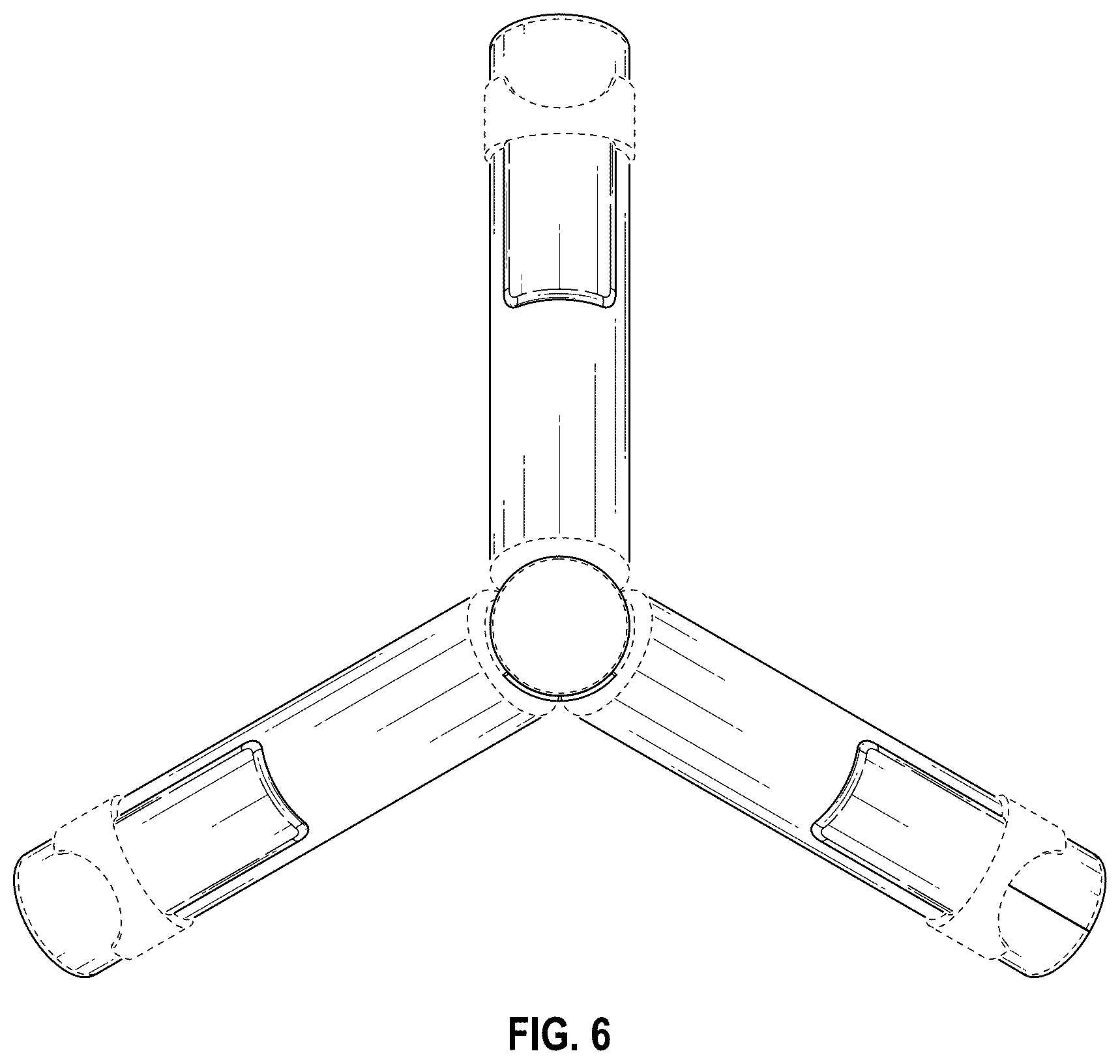 Patent USD1044990 Figure 6 – Tackling training device