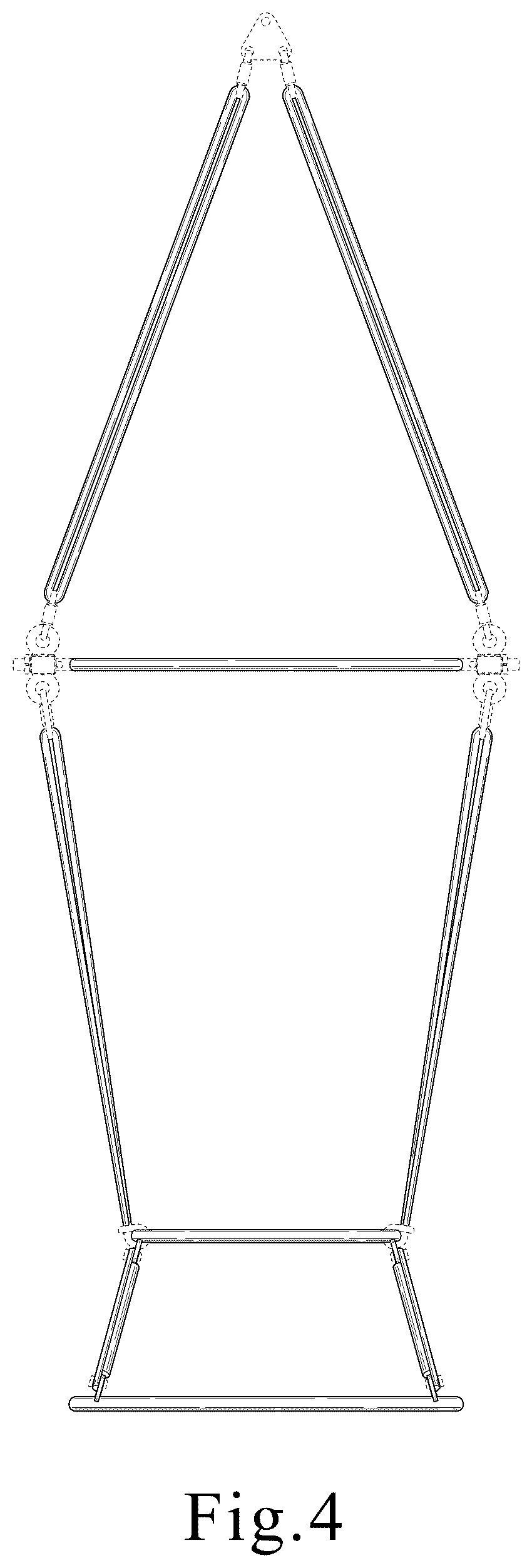 Patent USD1044991 Figure 4 – Aerial acrobatic apparatus