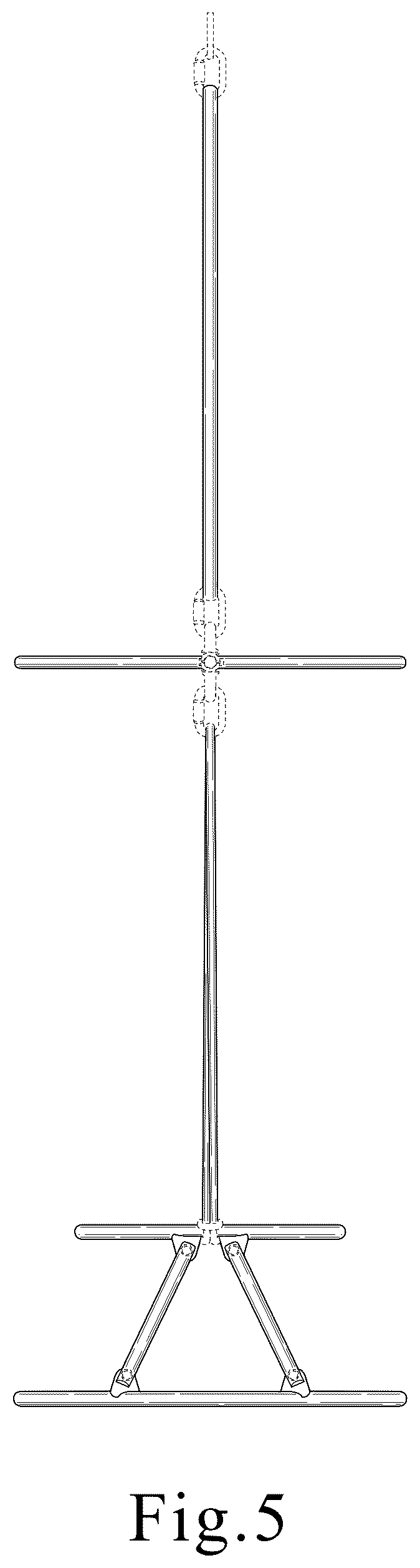 Patent USD1044991 Figure 5 – Aerial acrobatic apparatus