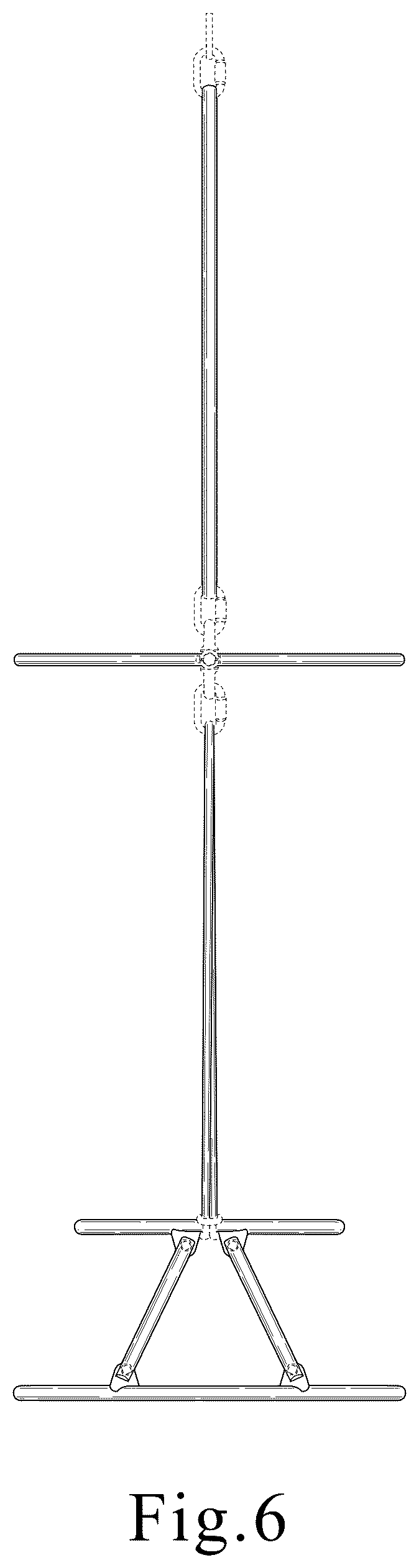Patent USD1044991 Figure 6 – Aerial acrobatic apparatus