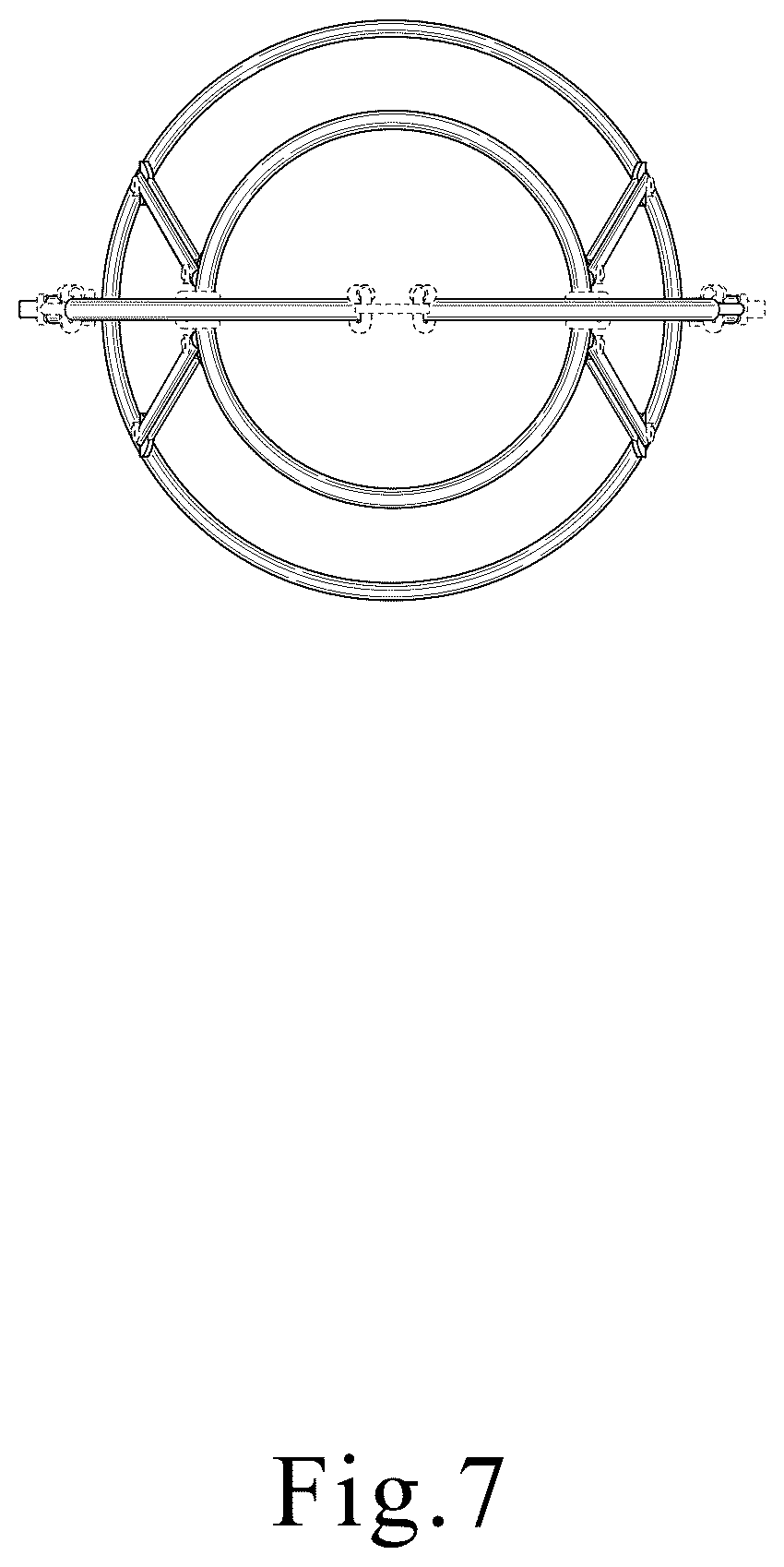Patent USD1044991 Figure 7 – Aerial acrobatic apparatus
