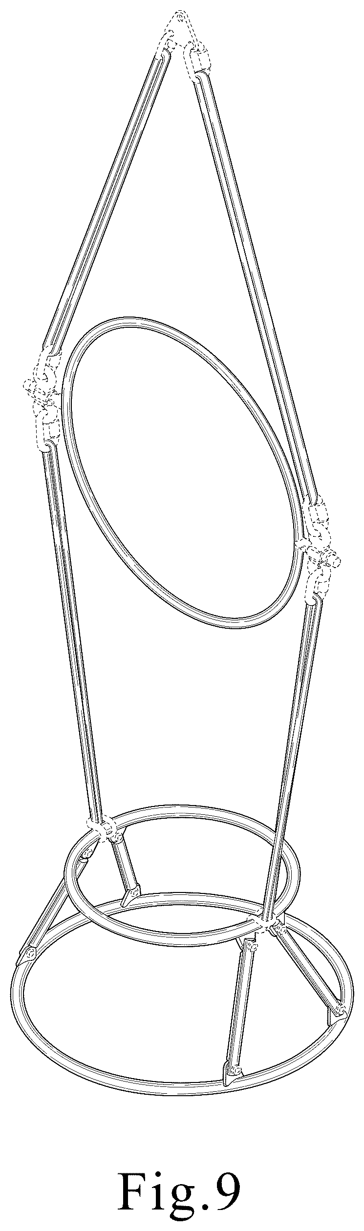 Patent USD1044991 Figure 9 – Aerial acrobatic apparatus