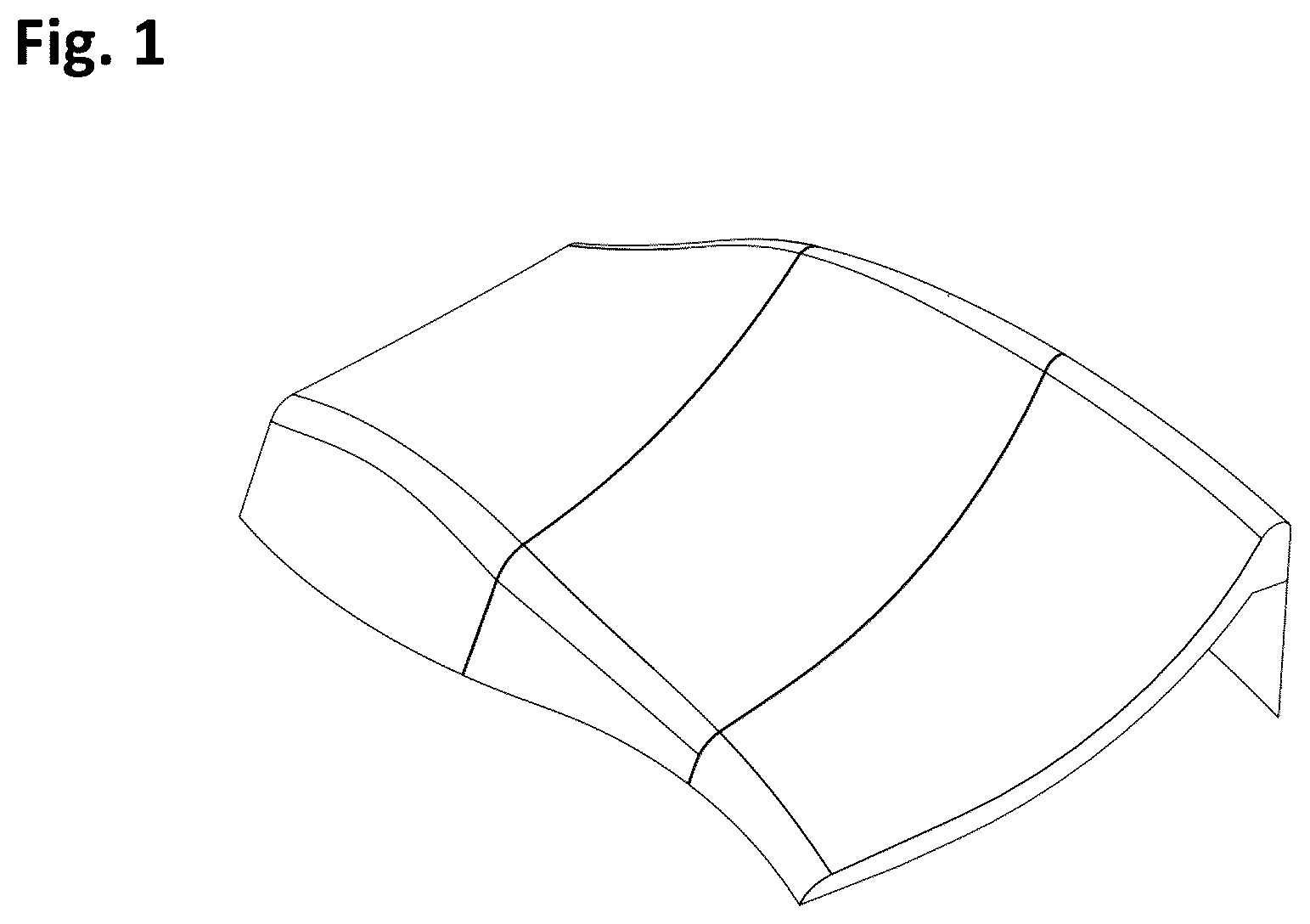 Patent USD1044992 Figure 1 – Part of modular pump track