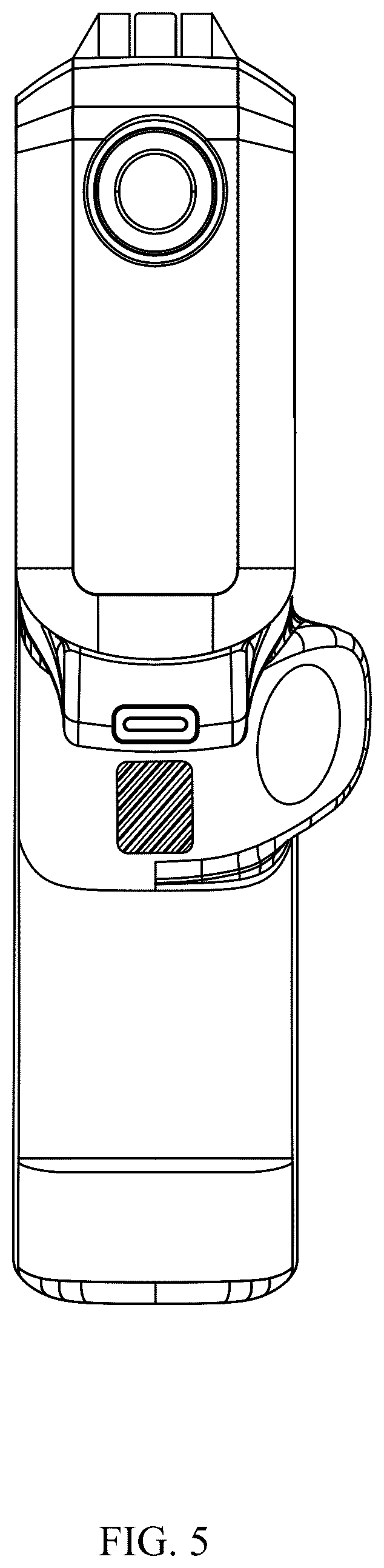 Patent USD1044994 Figure 5 – Pistol