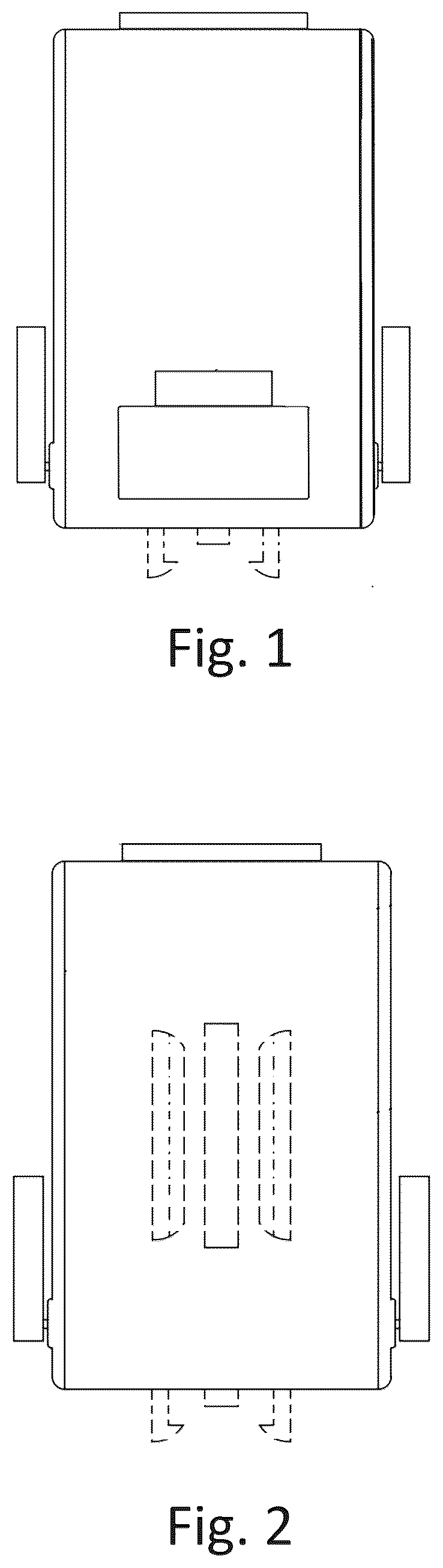 Patent USD1044997 Figure 1 – Container for storing and dispensing ammunition