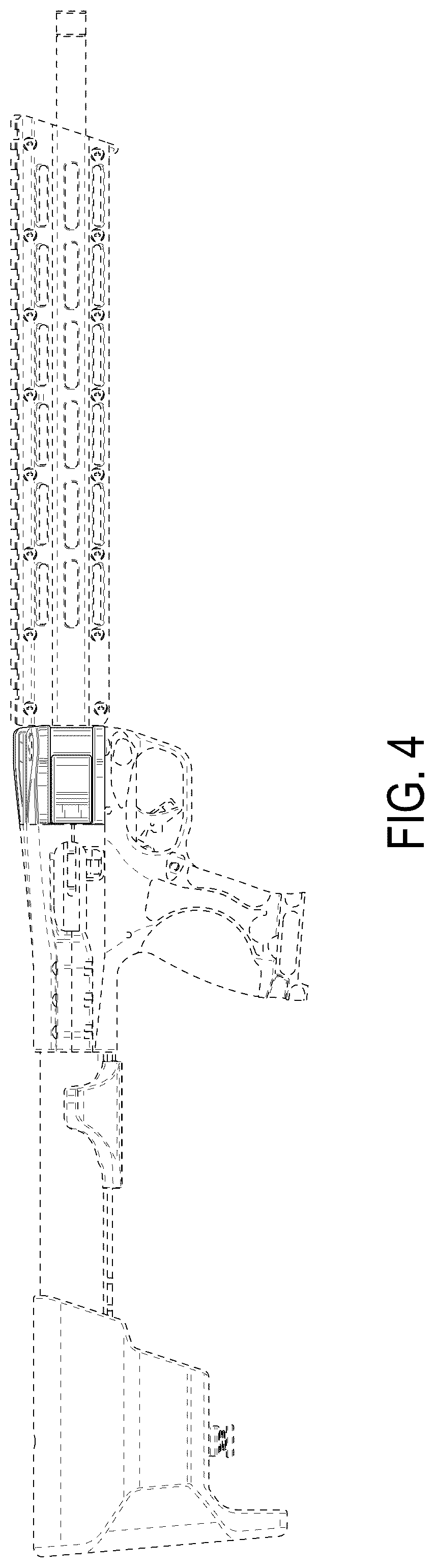 Patent USD1044998 Figure 4 – Foldable firearm