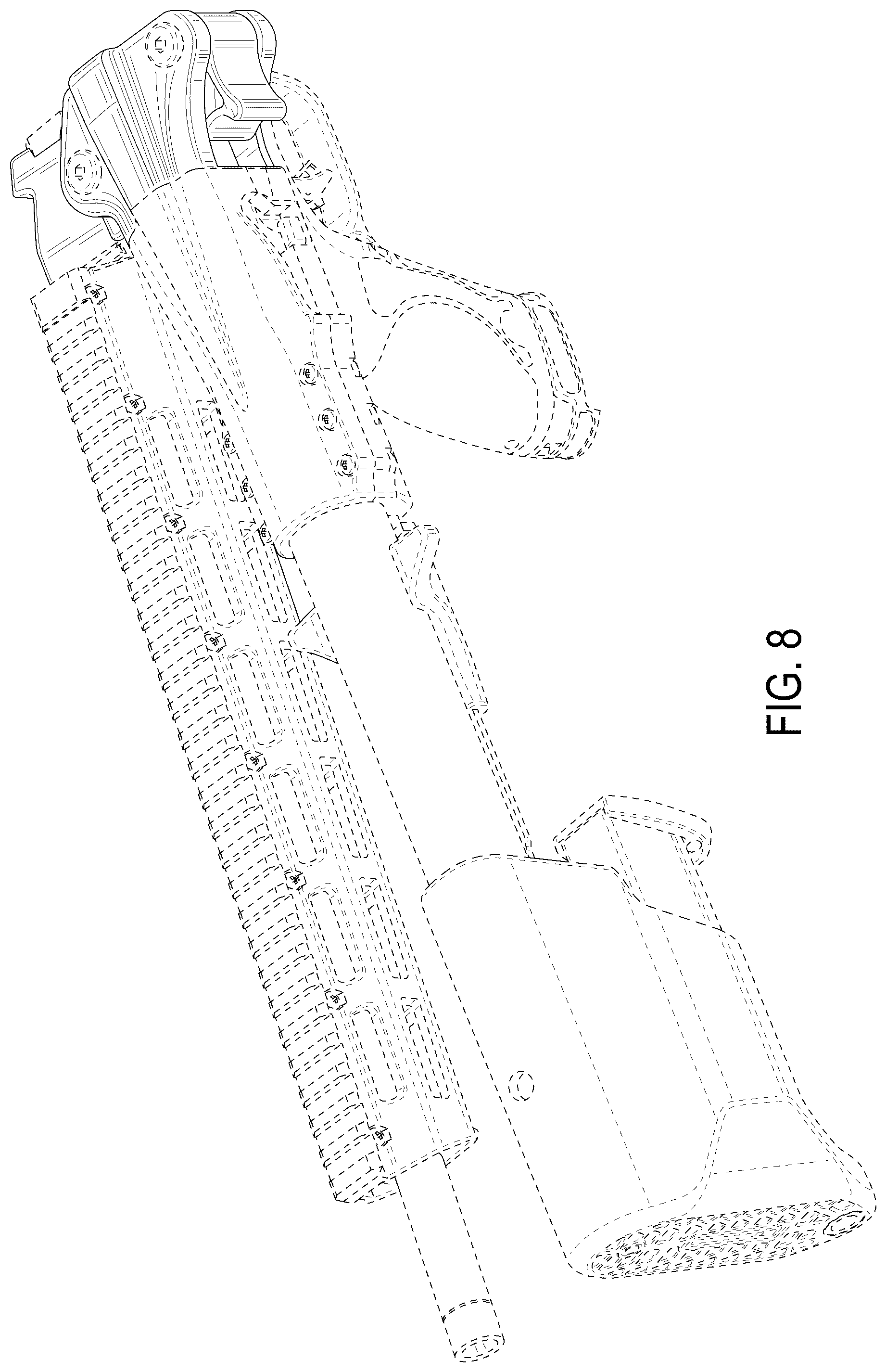 Patent USD1044998 Figure 7 – Foldable firearm
