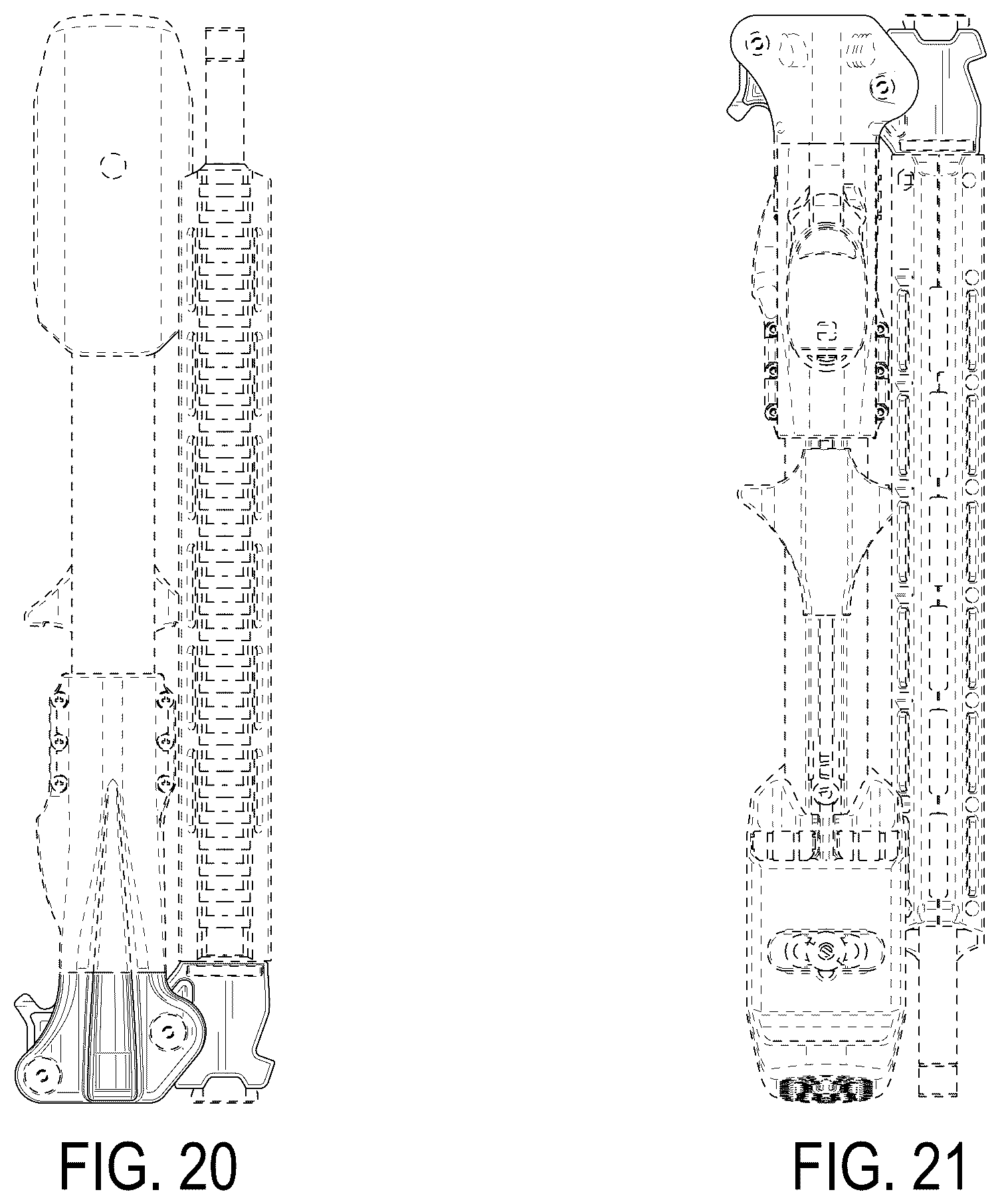 Patent USD1044998 Figure 18 – Foldable firearm
