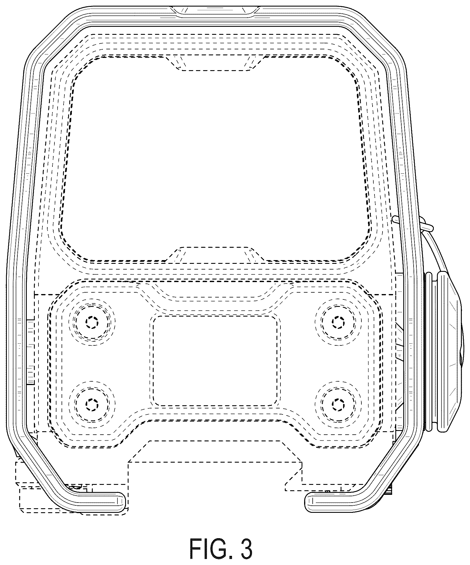 Patent USD1044999 Figure 3 – Firearm sight