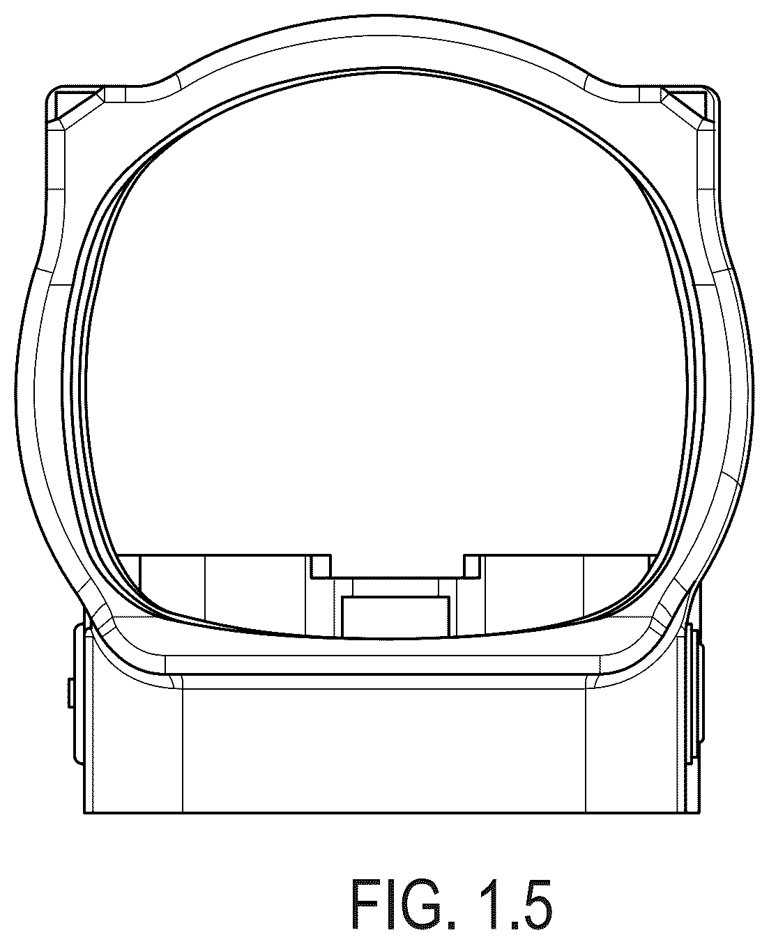 Patent USD1045002 Figure 5 – Gun sight