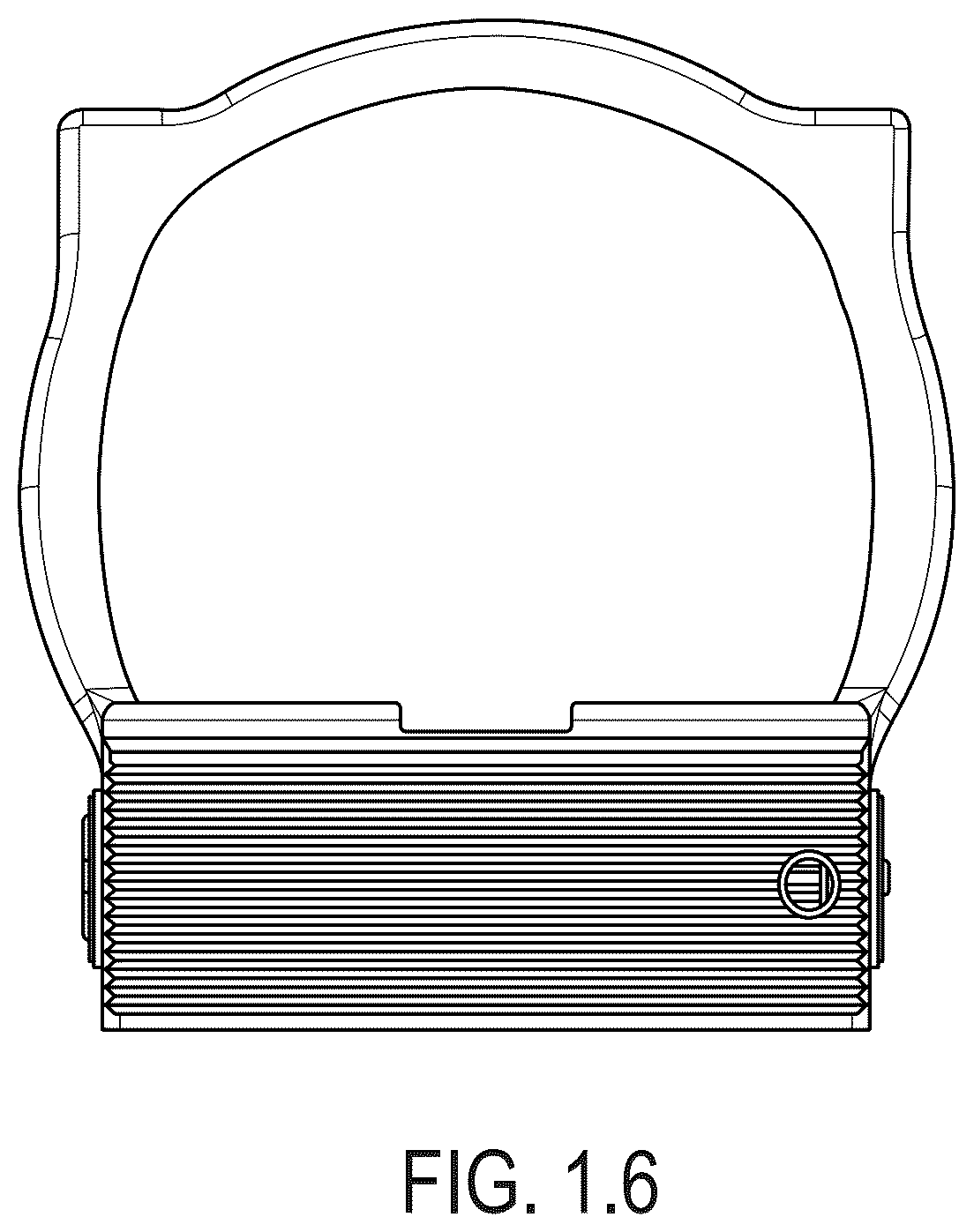 Patent USD1045002 Figure 6 – Gun sight