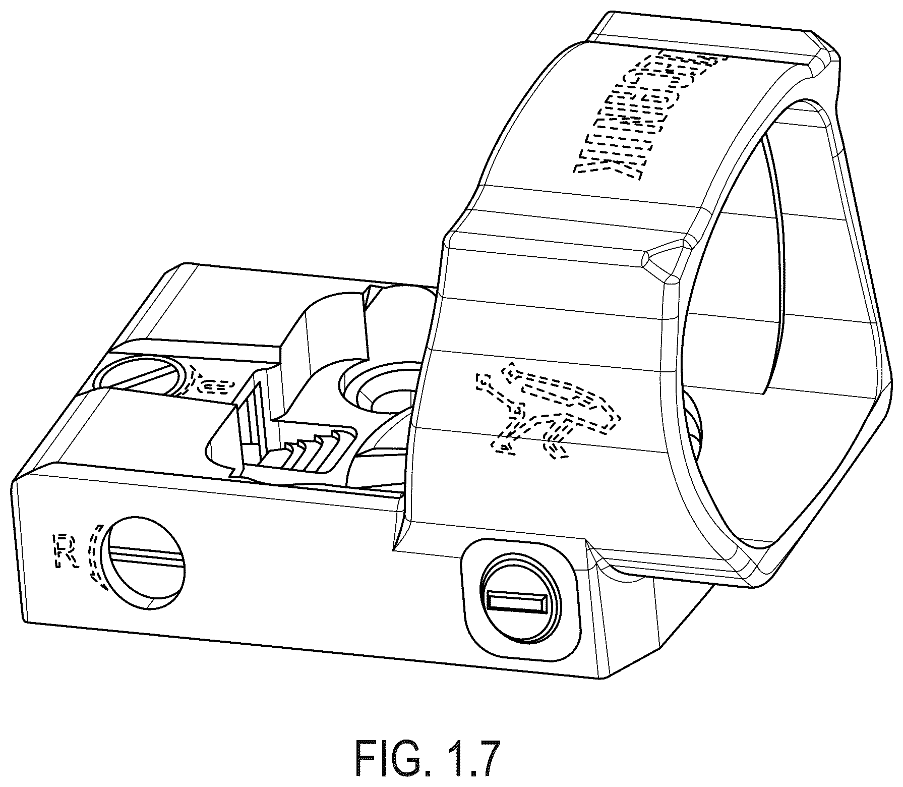 Patent USD1045002 Figure 7 – Gun sight