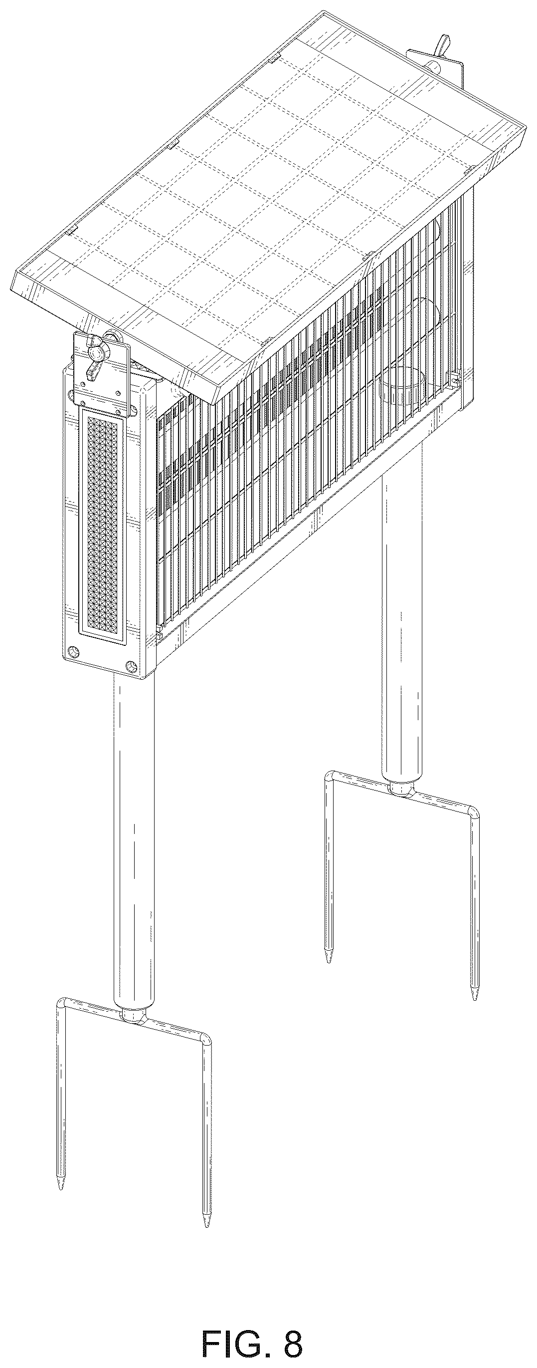 Patent USD1045010 Figure 8 – Bug zapper