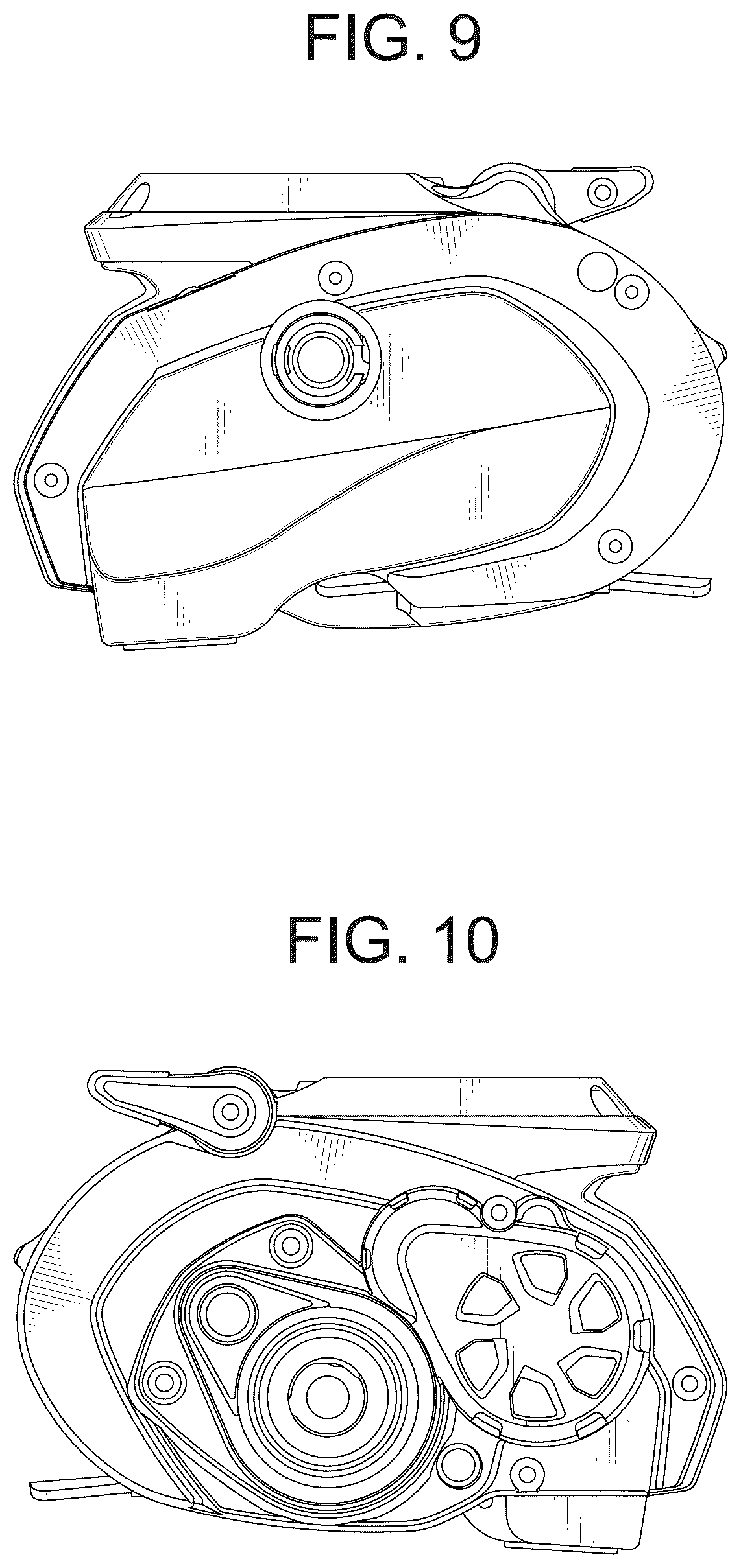 Patent USD1045011 Figure 5 – Fishing reel body