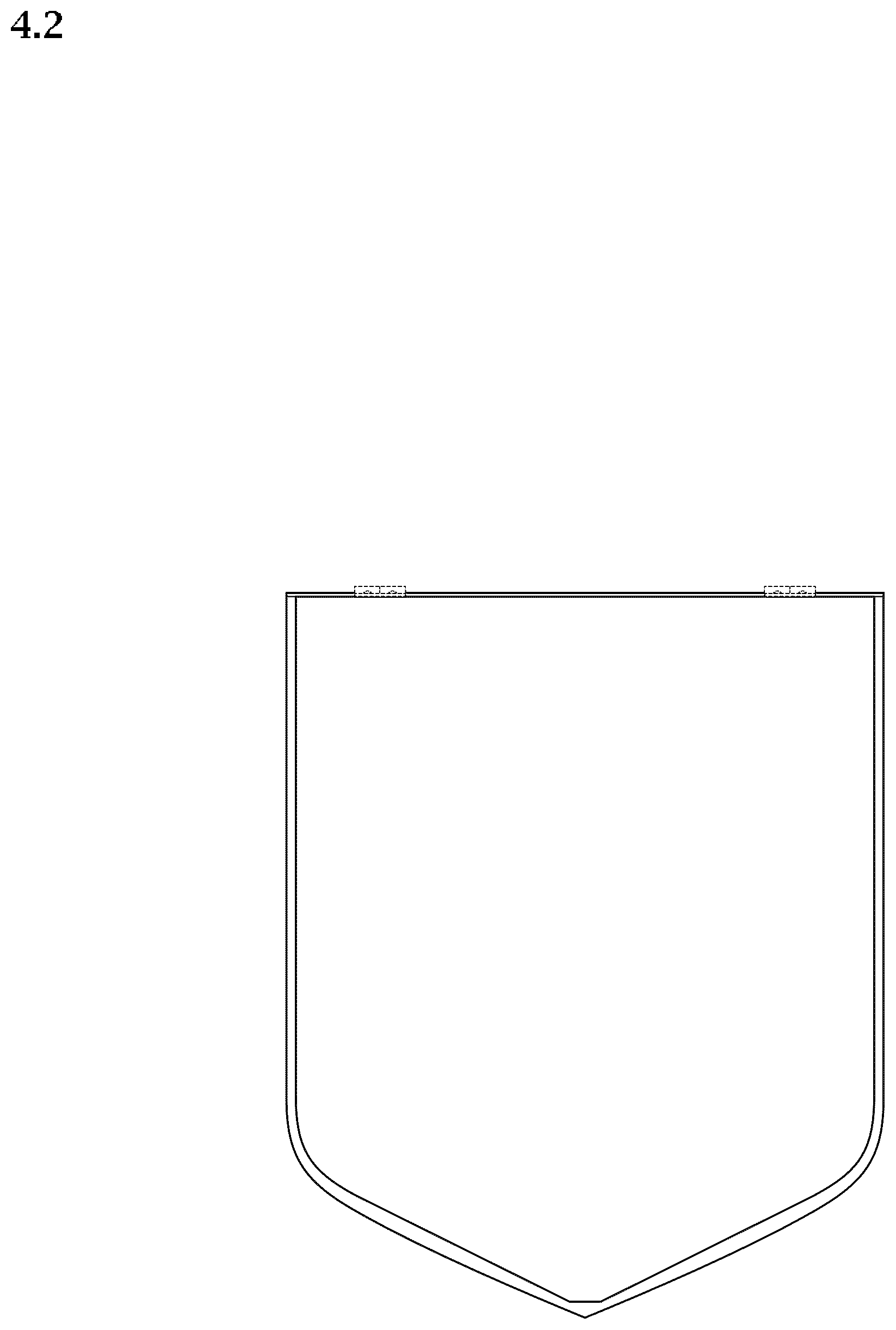 Patent USD1045012 Figure 2 – Housing for water filtration system