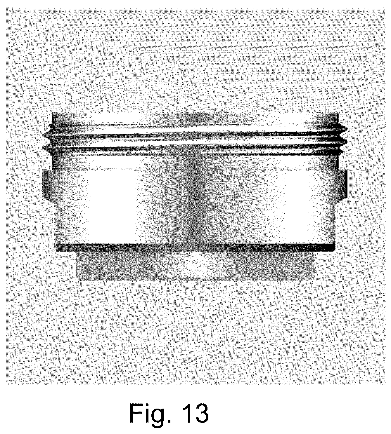 Patent USD1045013 Figure 13 – Faucet stream straightener
