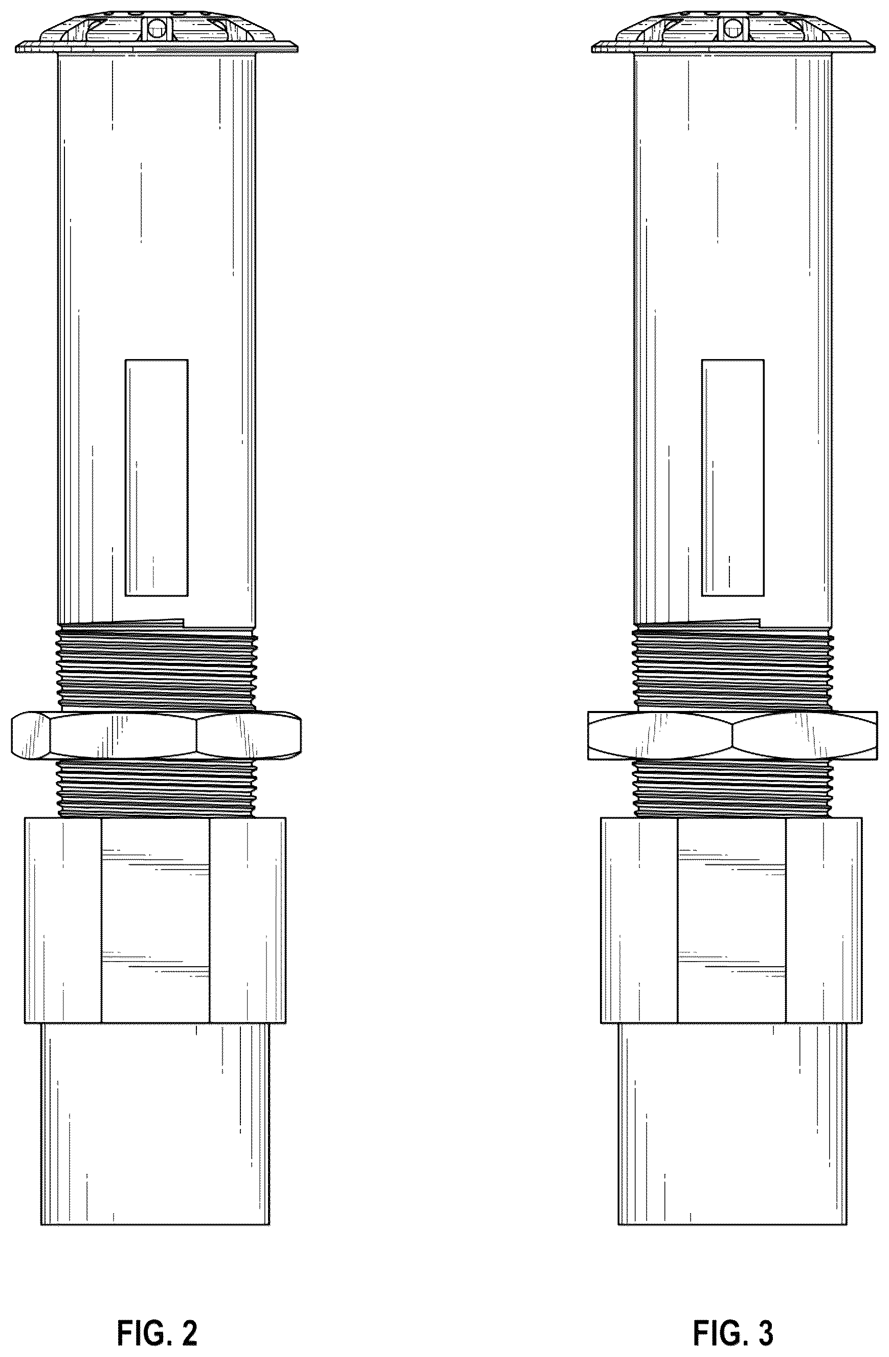 Patent USD1045014 Figure 2 – Nozzle assembly for a helicopter landing pad