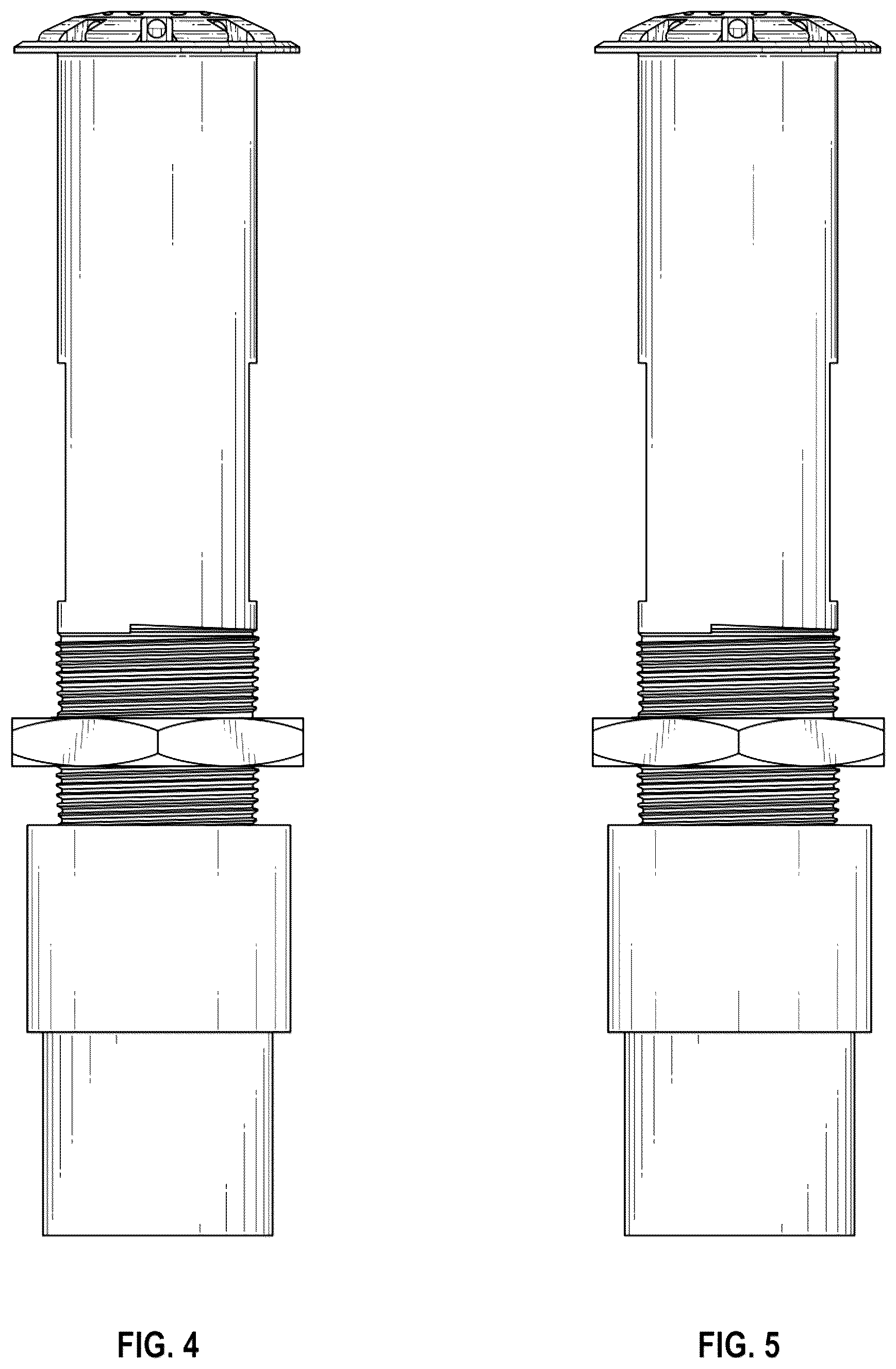 Patent USD1045014 Figure 3 – Nozzle assembly for a helicopter landing pad
