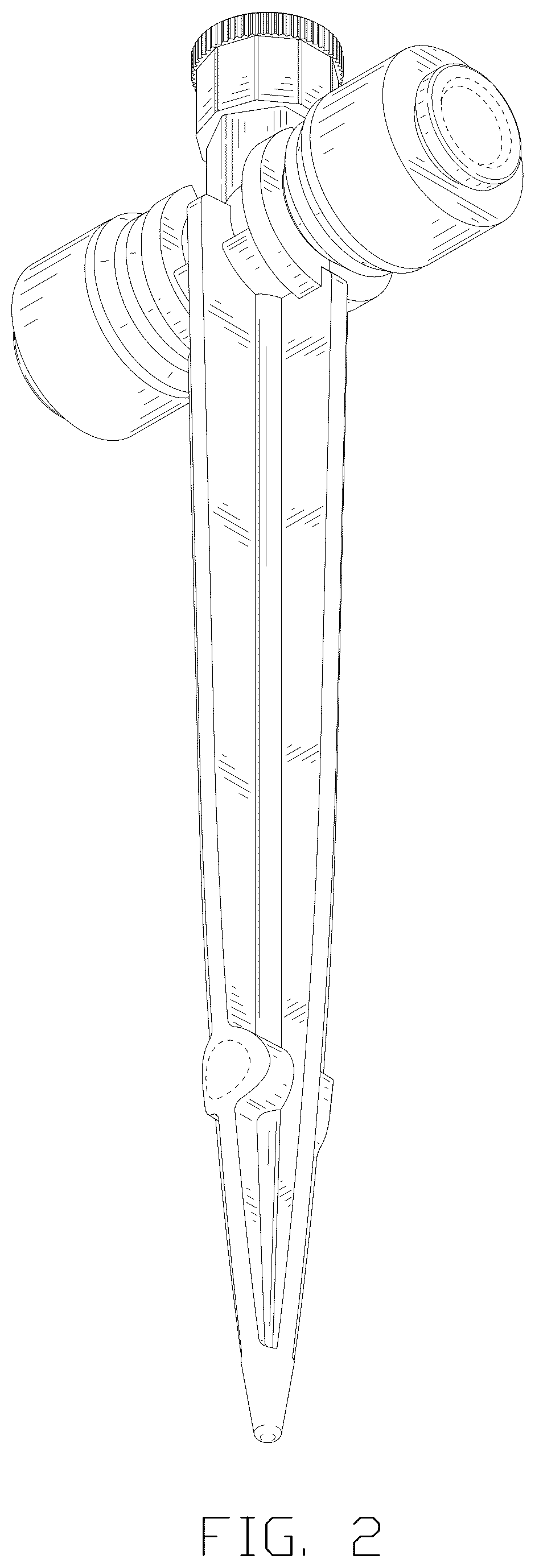 Patent USD1045015 Figure 2 – Spray head