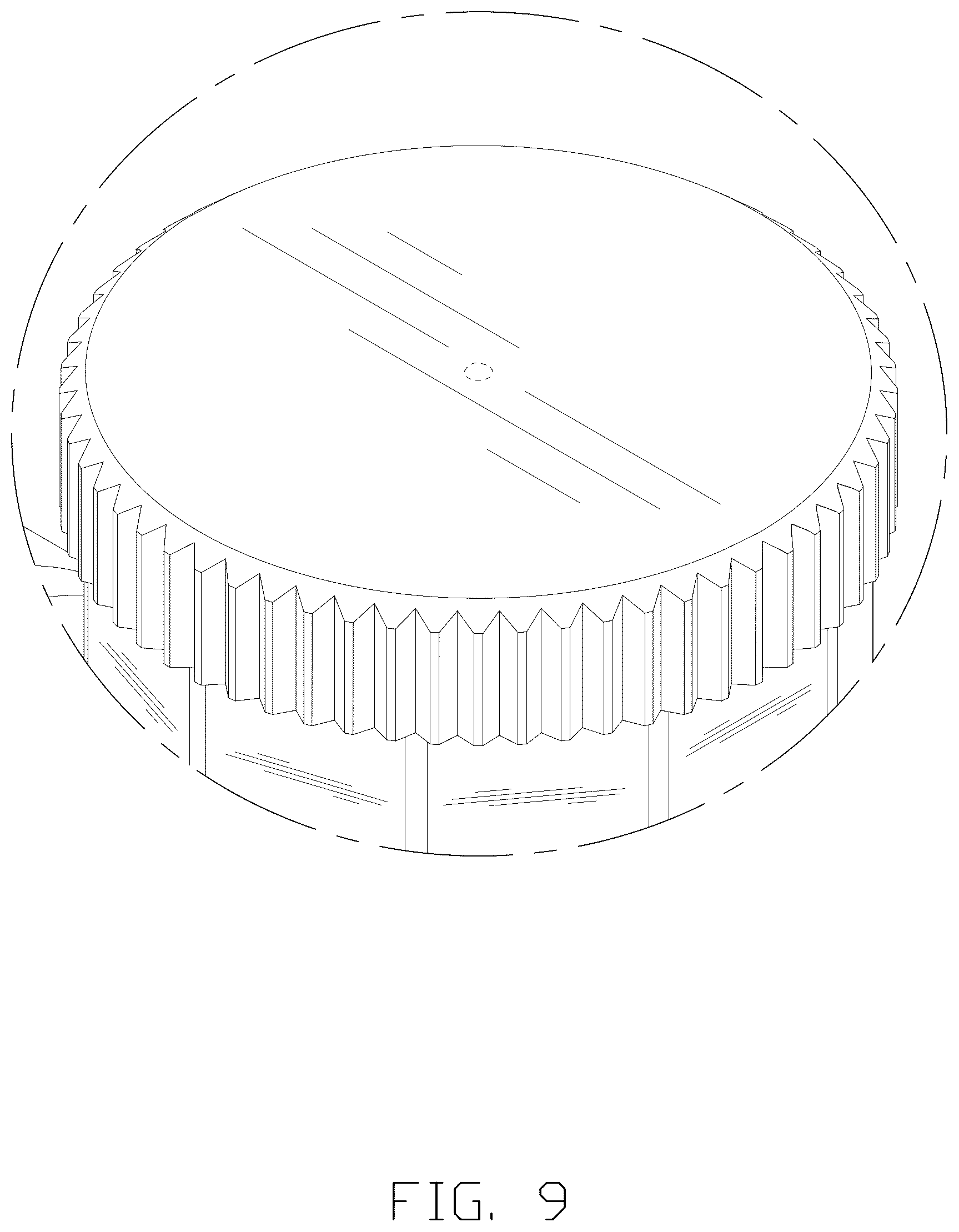 Patent USD1045015 Figure 9 – Spray head