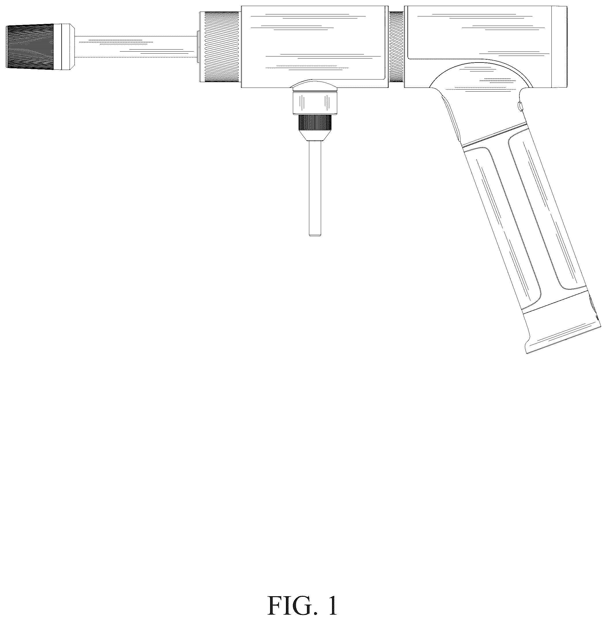 Patent USD1045018 Figure 1 – Car washing gun