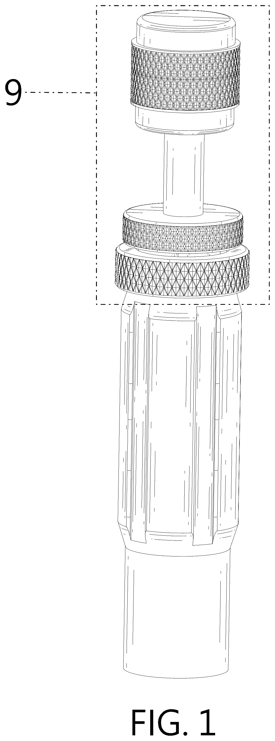 Patent USD1045019 Figure 1 – Air release valve