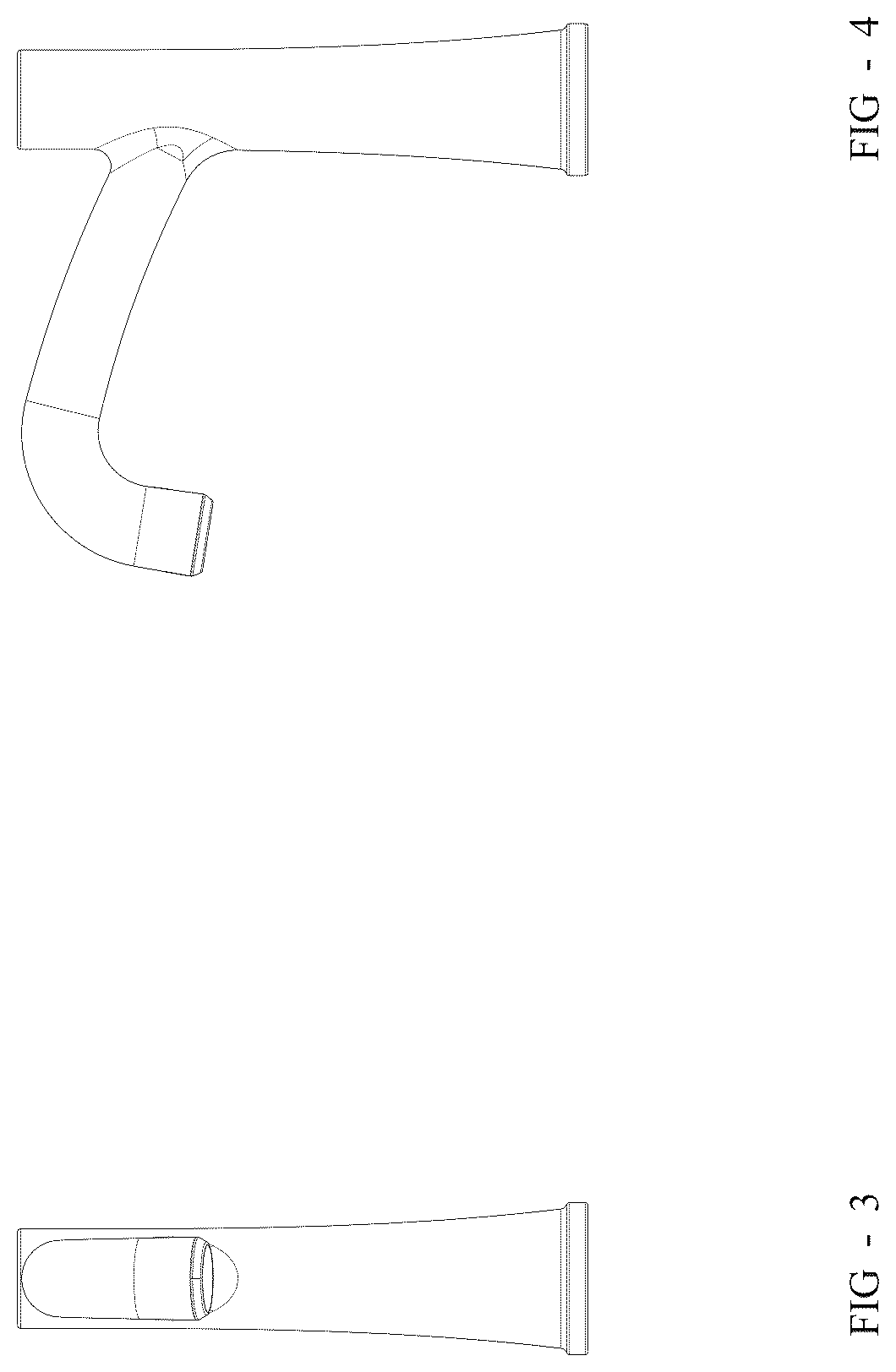 Patent USD1045020 Figure 2 – Faucet spout