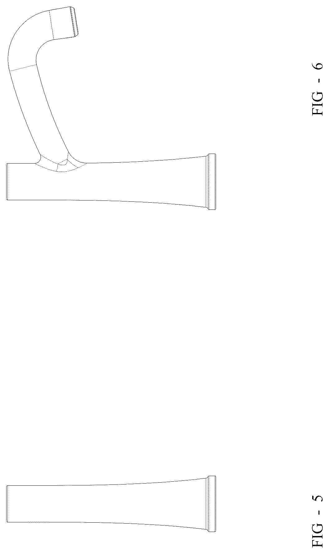 Patent USD1045020 Figure 3 – Faucet spout