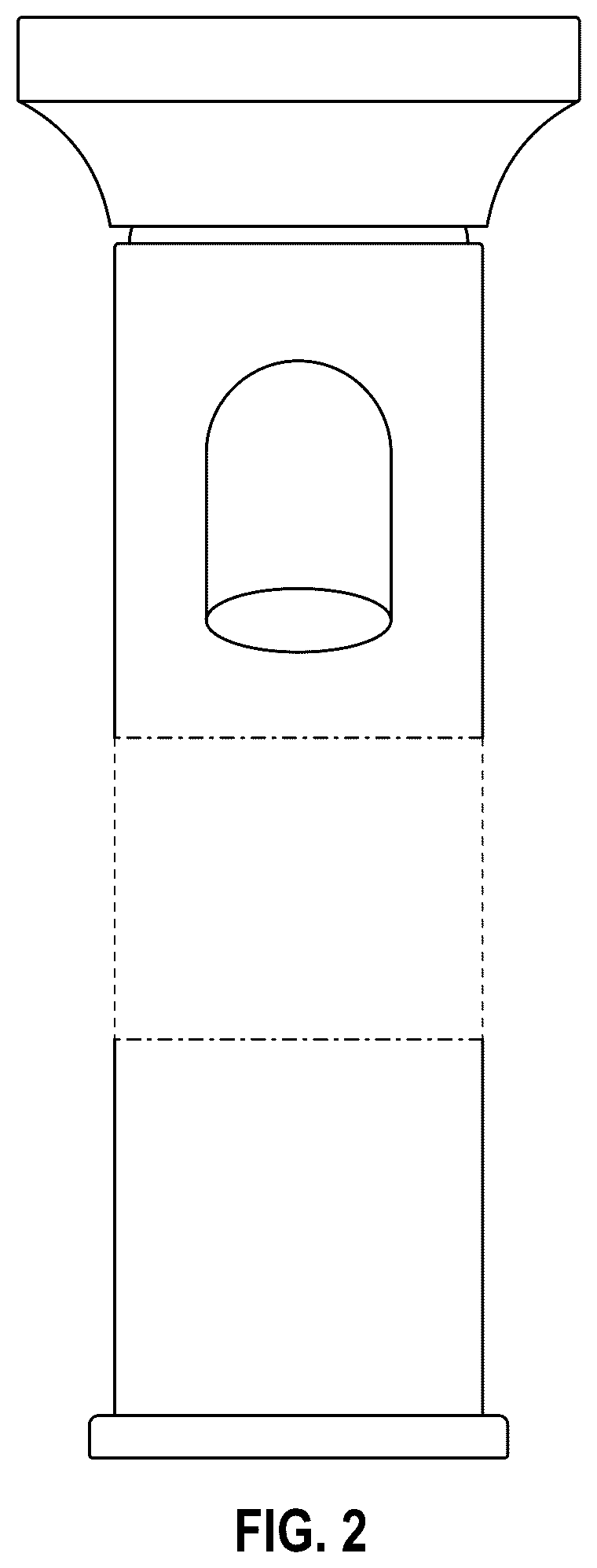 Patent USD1045021 Figure 2 – Faucet