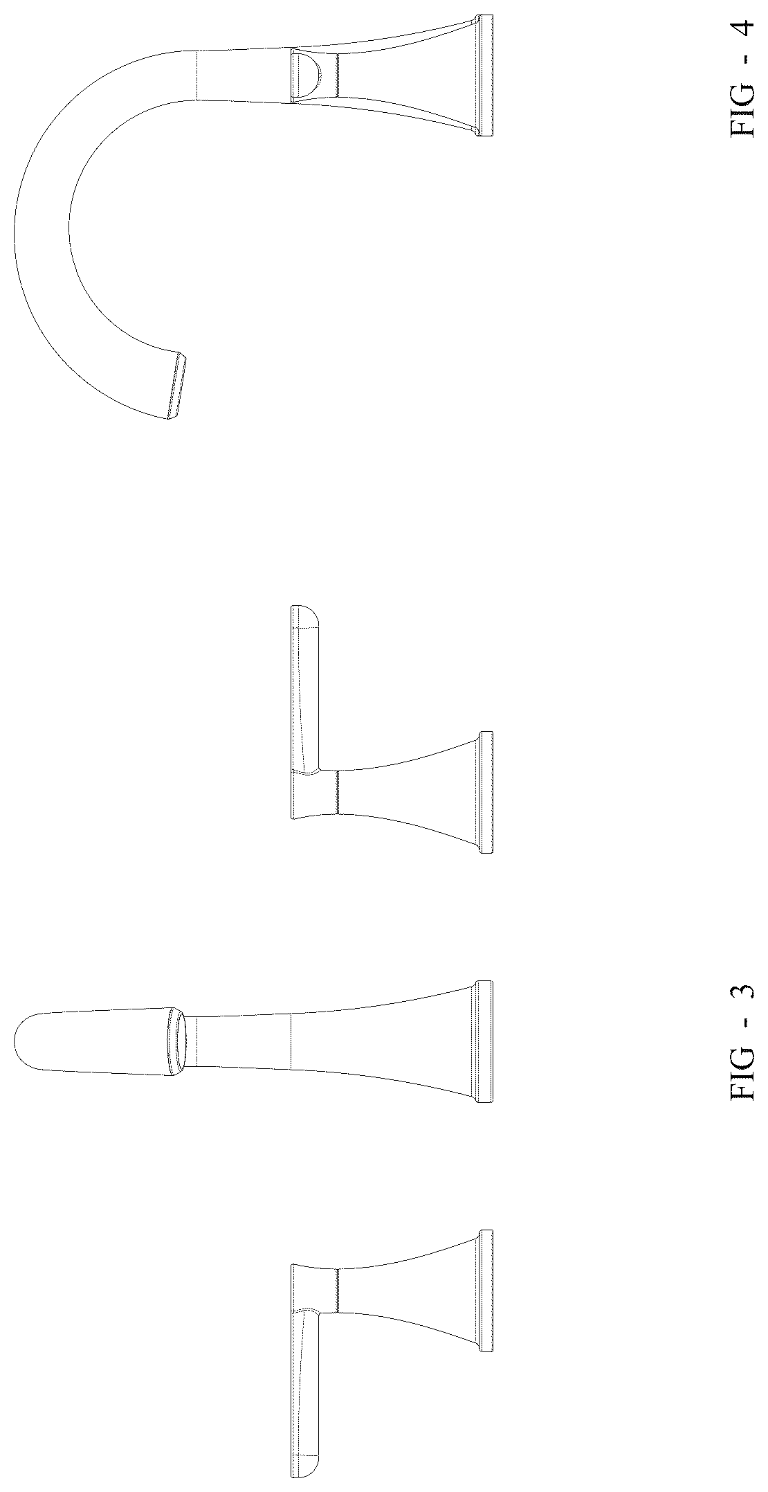 Patent USD1045023 Figure 2 – Faucet