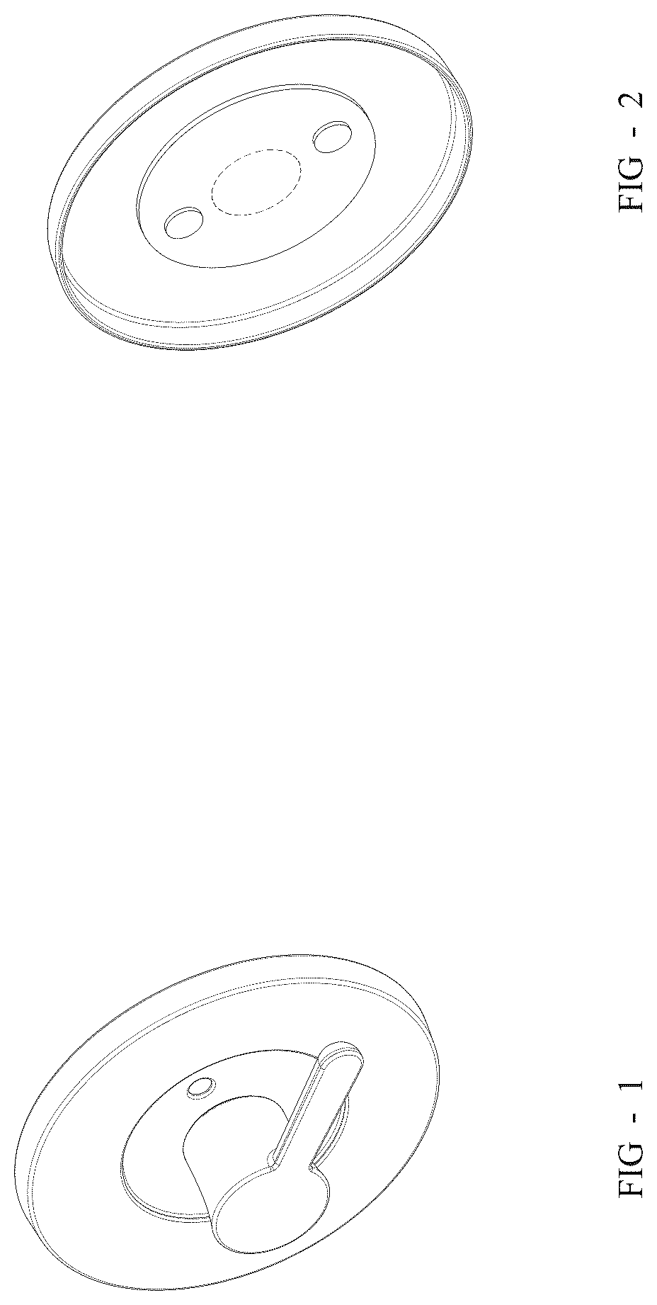 Patent USD1045028 Figure 1 – Shower valve