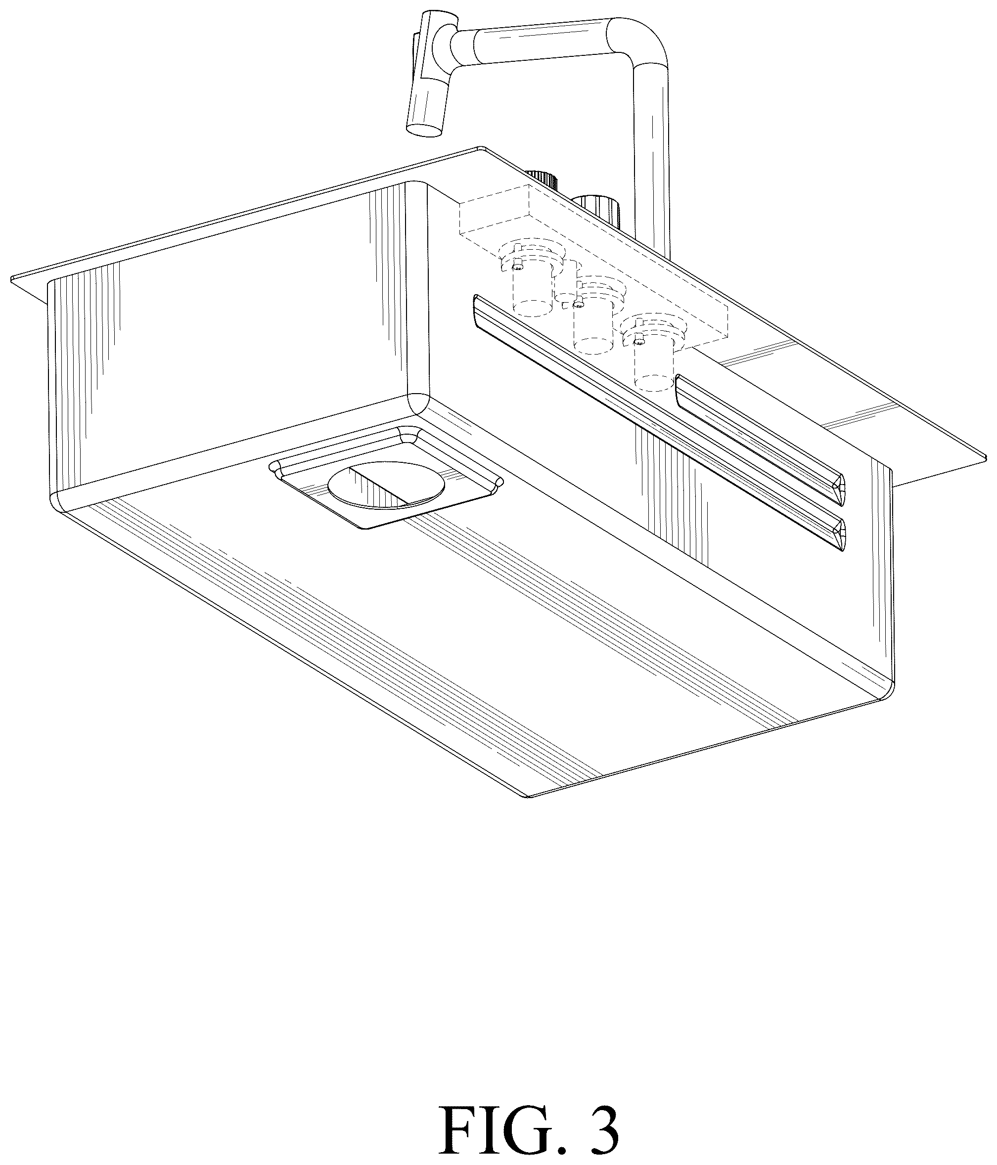 Patent USD1045035 Figure 3 – Wash sink