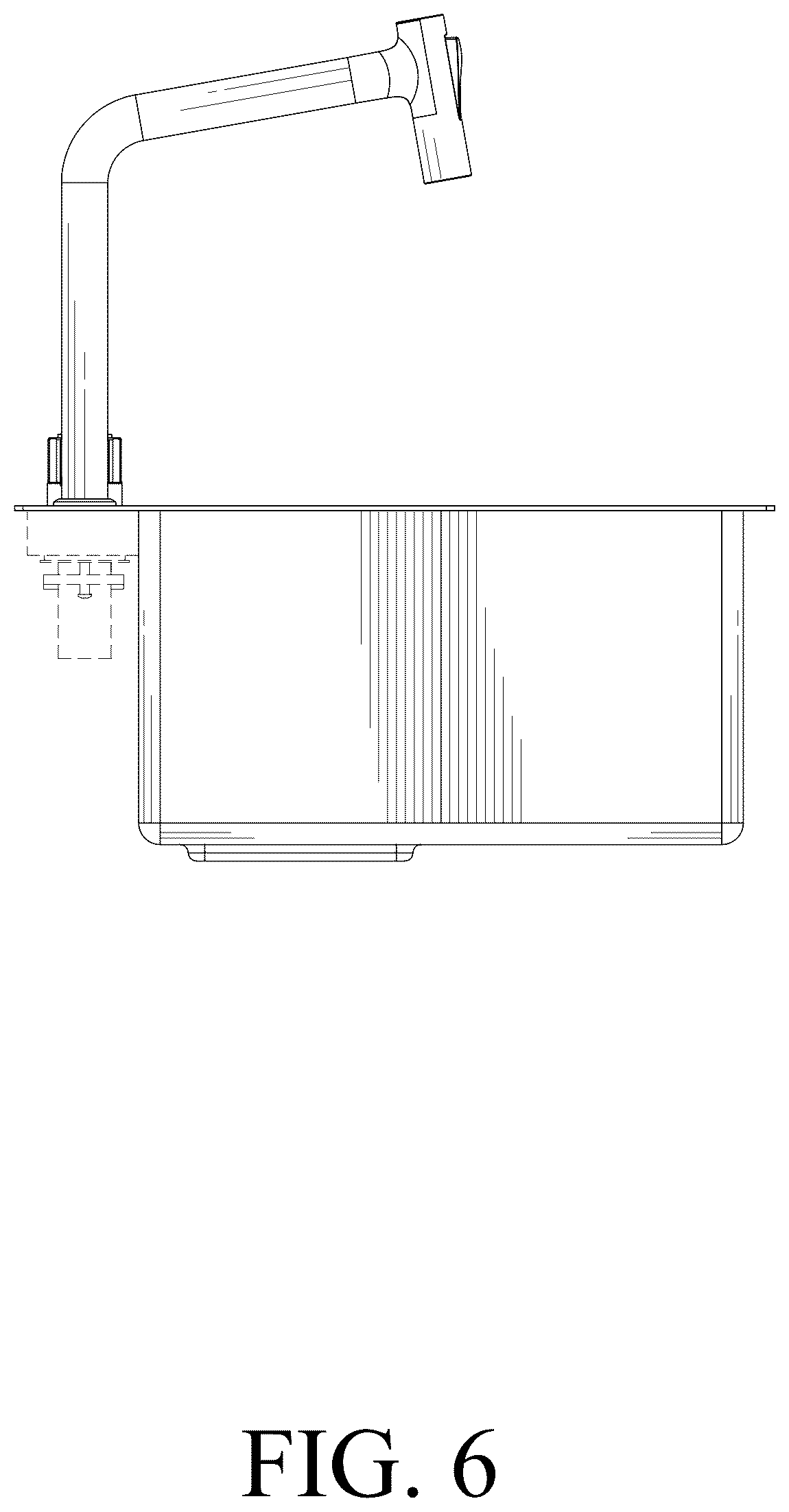 Patent USD1045035 Figure 6 – Wash sink