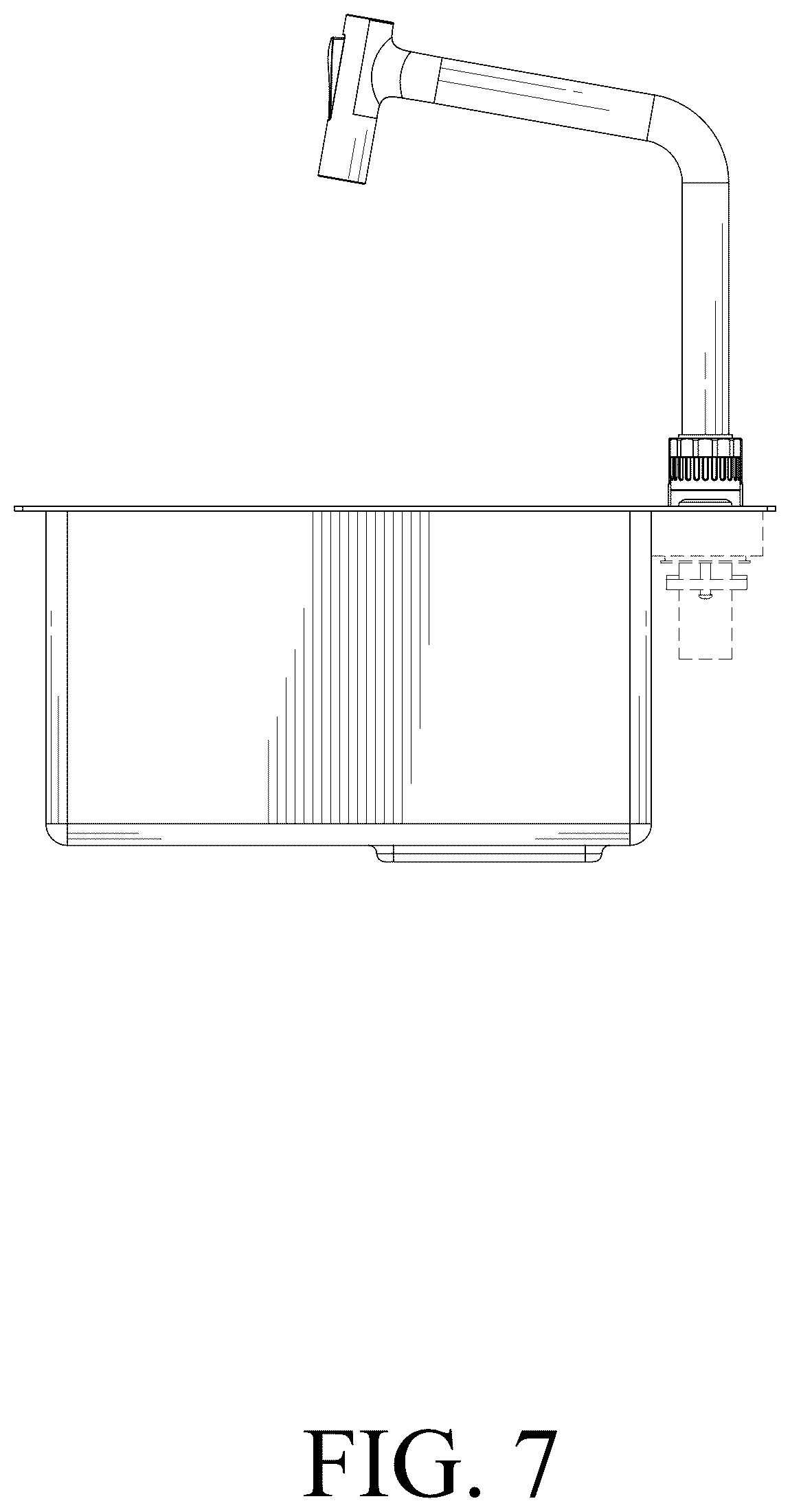 Patent USD1045035 Figure 7 – Wash sink