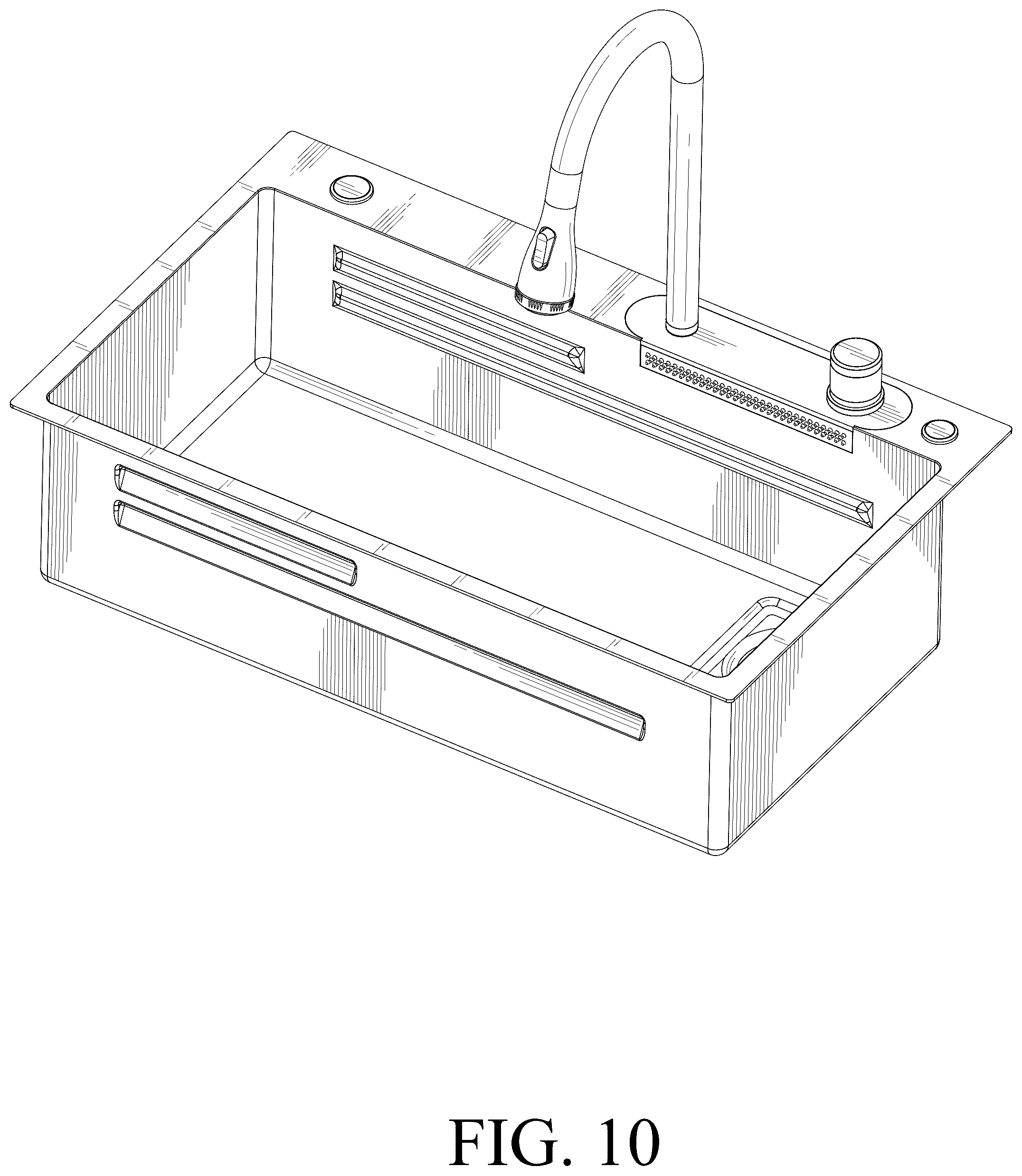 Patent USD1045035 Figure 10 – Wash sink